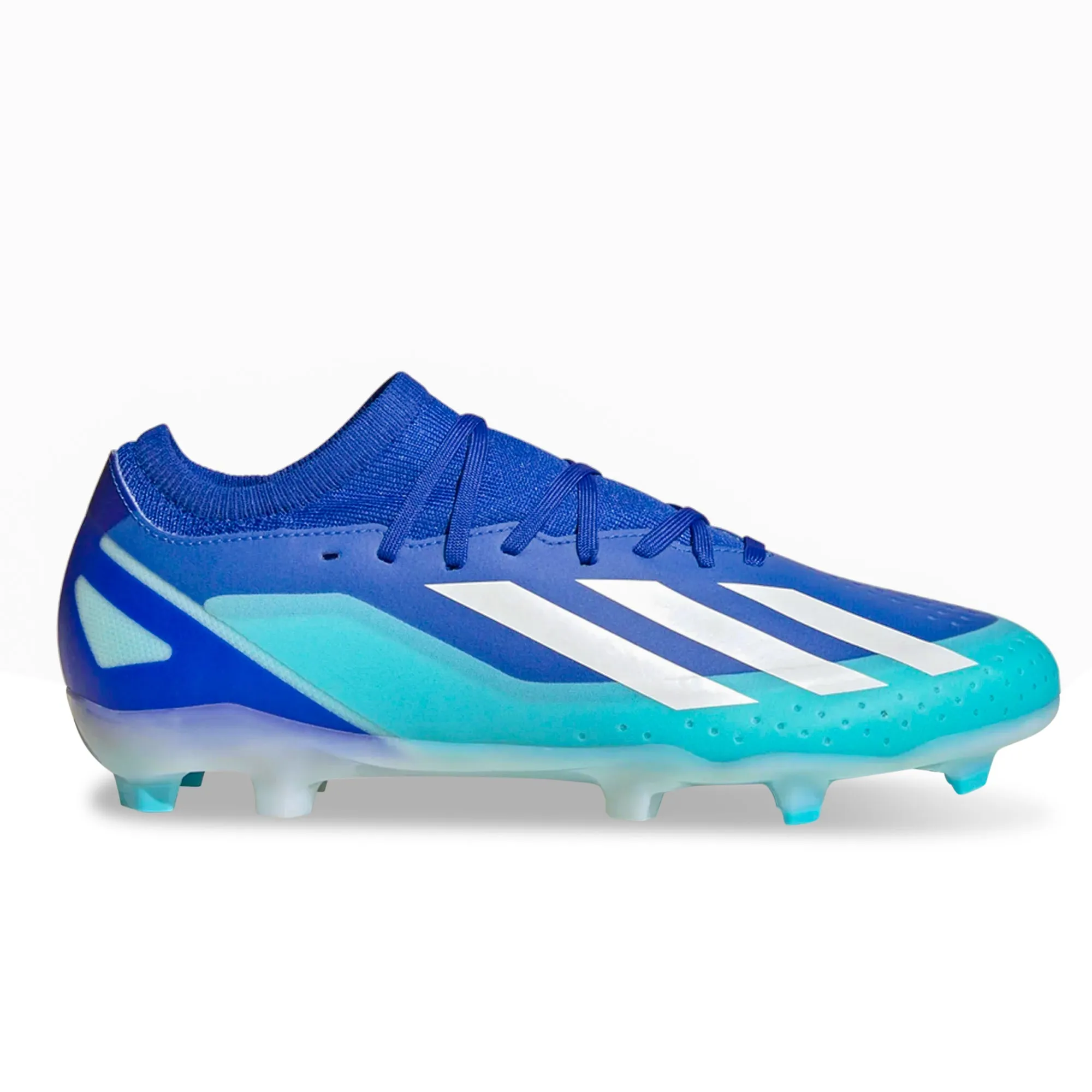 Zoom Fit adidas X Crazyfast.3 Firm Ground Soccer Cleats (Bright Royal/Bliss Blue)