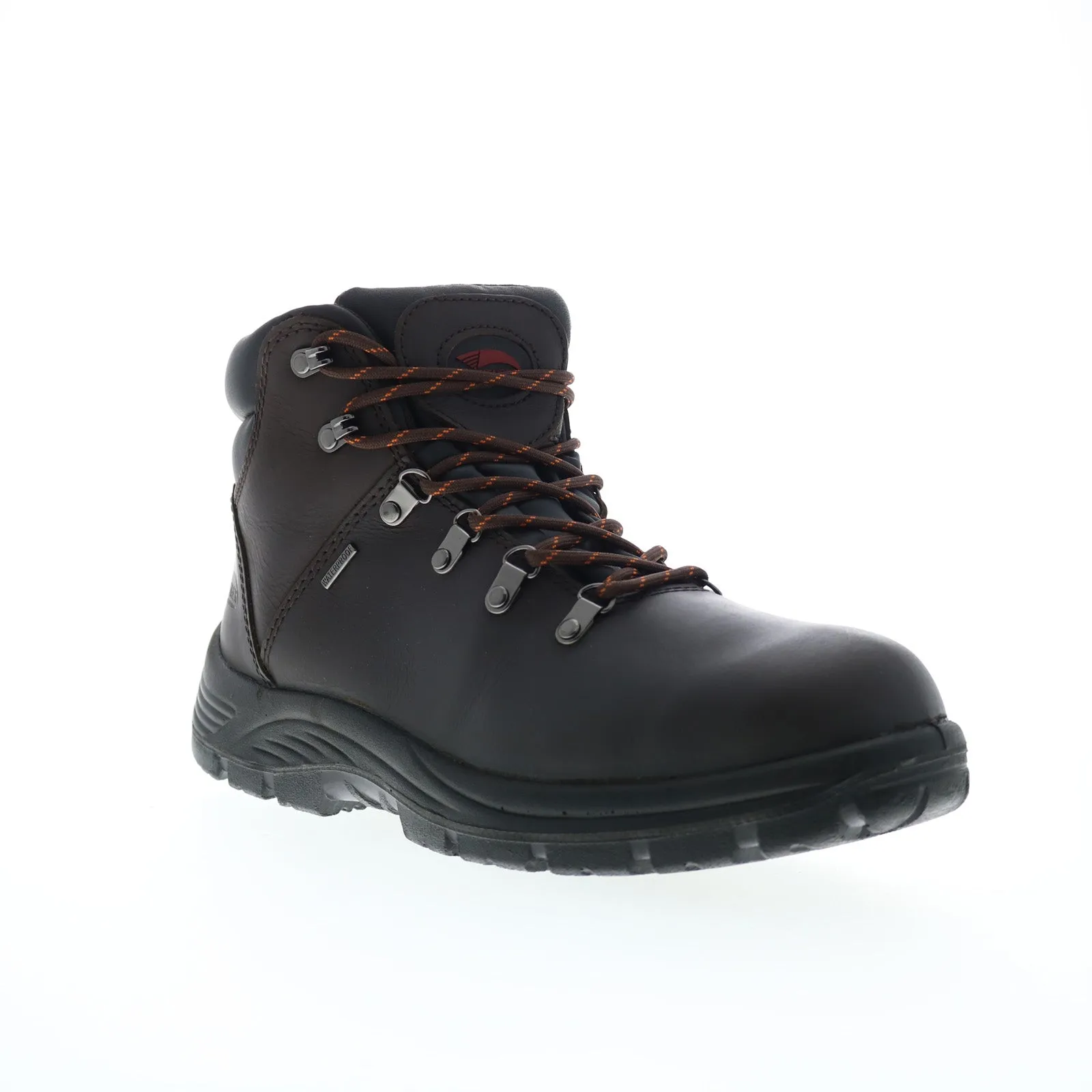 Avenger Framer Electrical Hazard WP A7625 Mens Brown Wide Work Boots No Laces Winter Protection