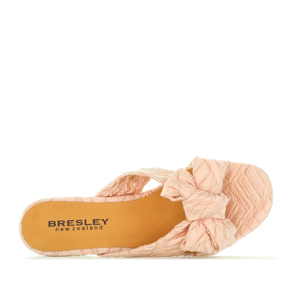 Bridal Stiletto Shoes Glittery Pumps BRESLEY ANISTON PEACH