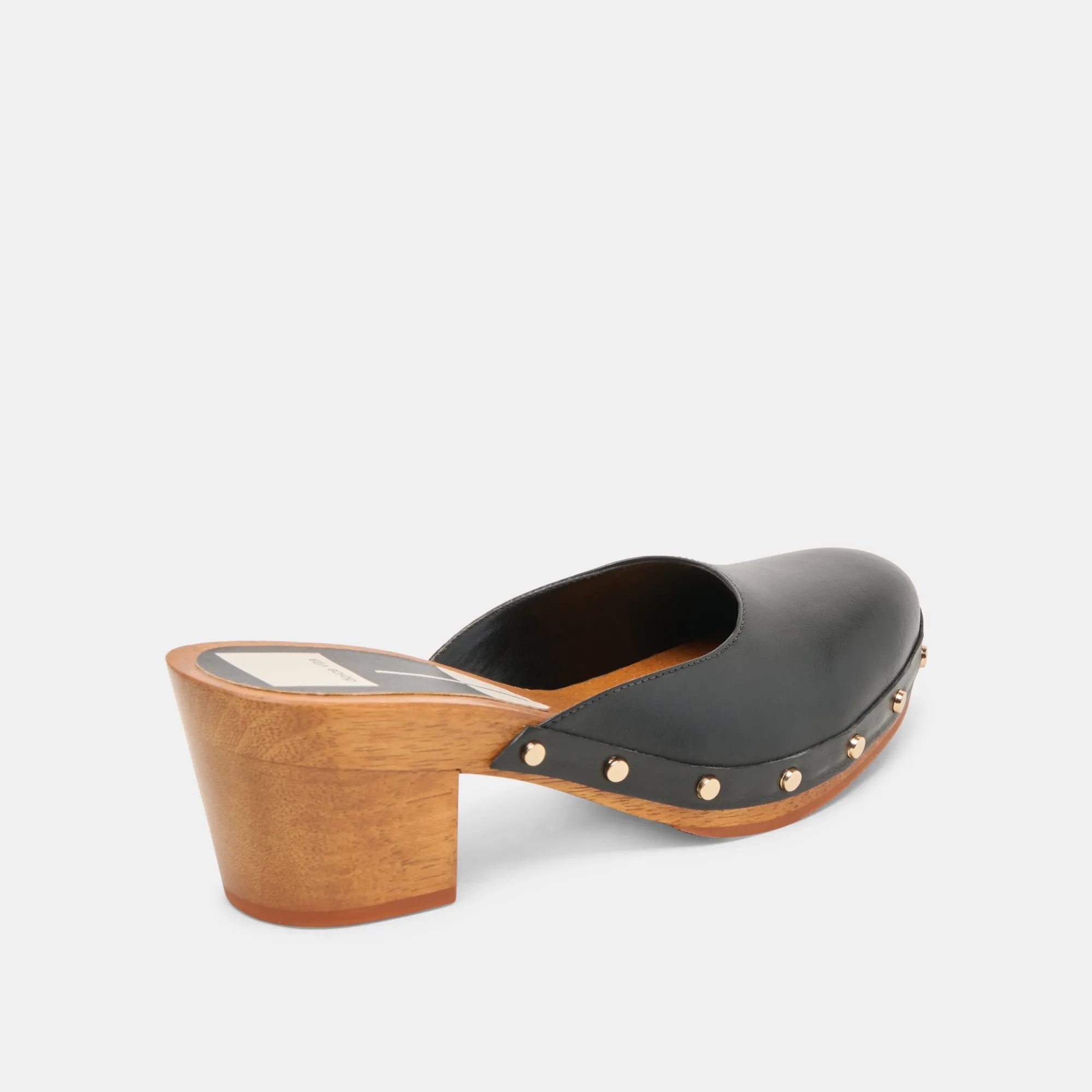 Style Goal CAMYN HEELS BLACK LEATHER