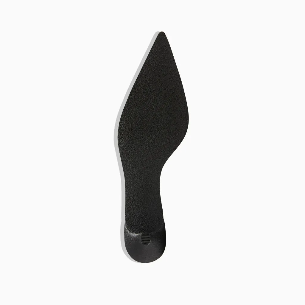 Debra Sling Back Kitten Heel Block Walk Grace Walk