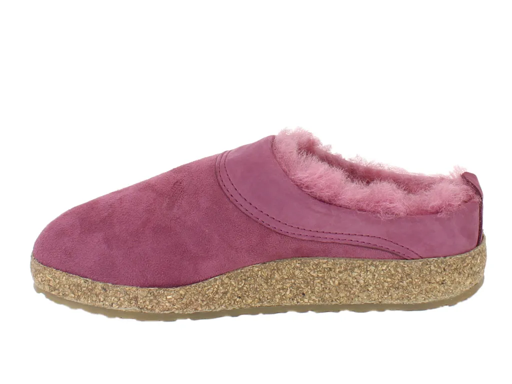 Haflinger Clogs Sheepskin Snowbird Burgundy Durable Material