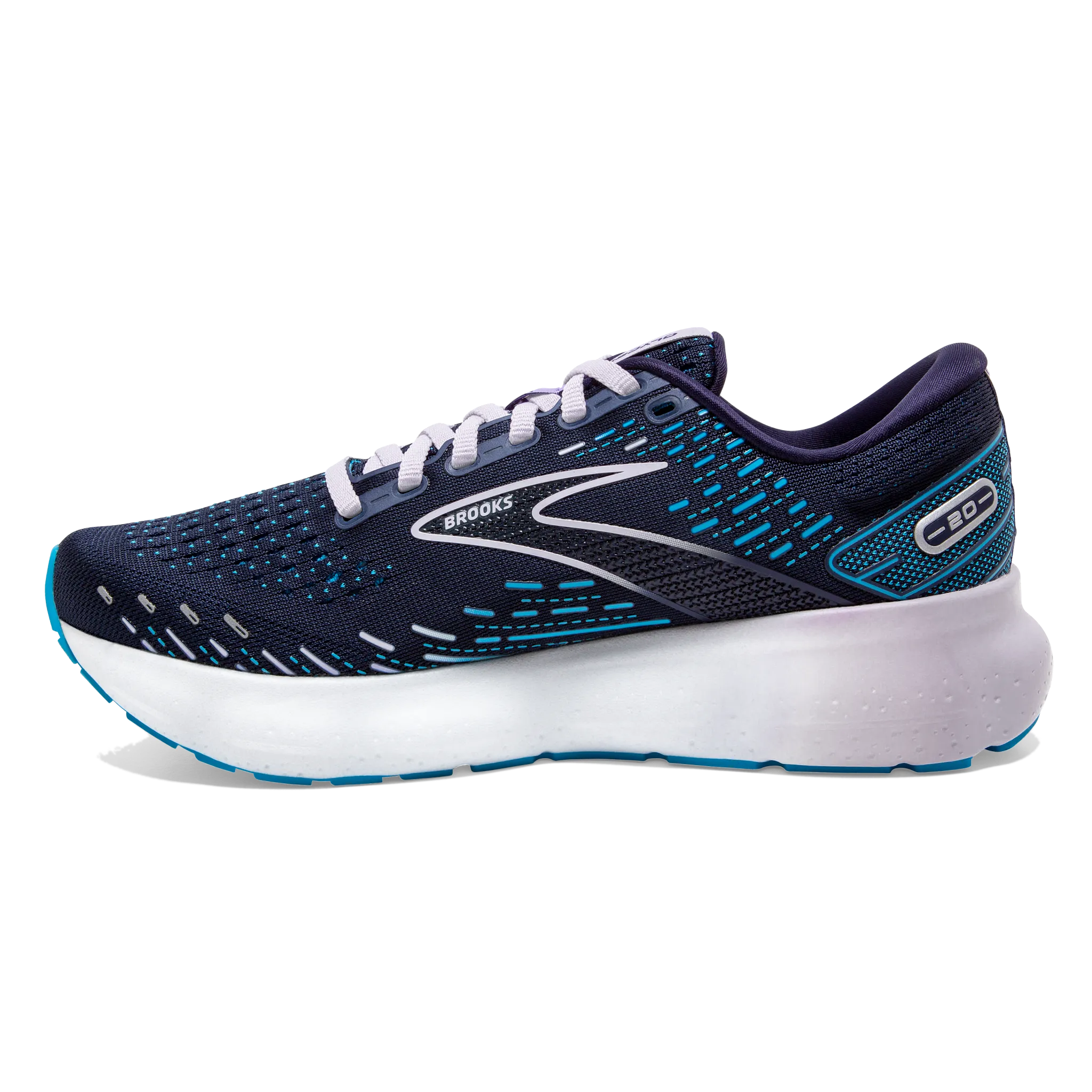 Women's Glycerin 20 supportive foam sole shoes brushed - finish - design shoes