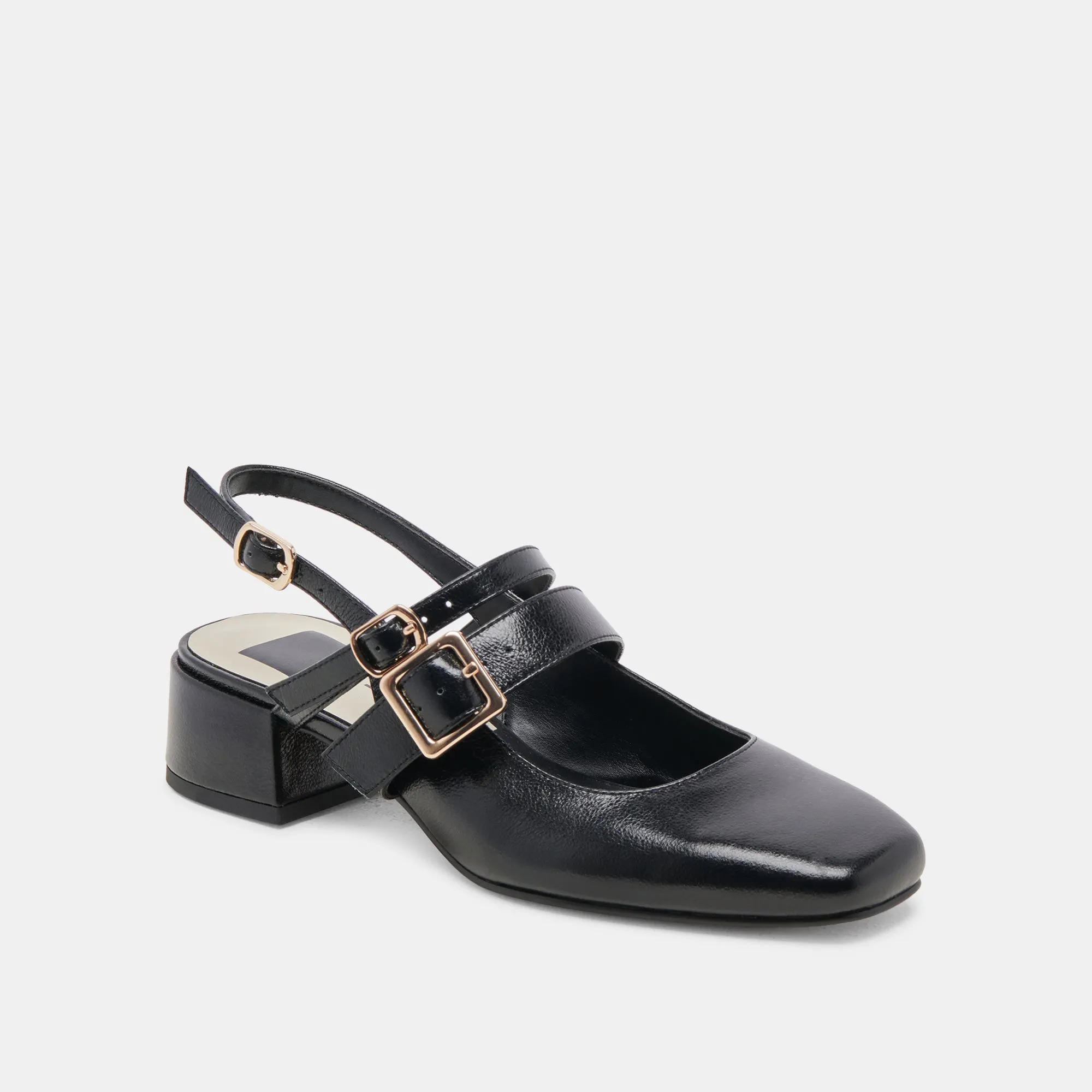 PATZY HEELS MIDNIGHT CRINKLE PATENT LEATHER Black Tie Event Heels Ergonomic Design