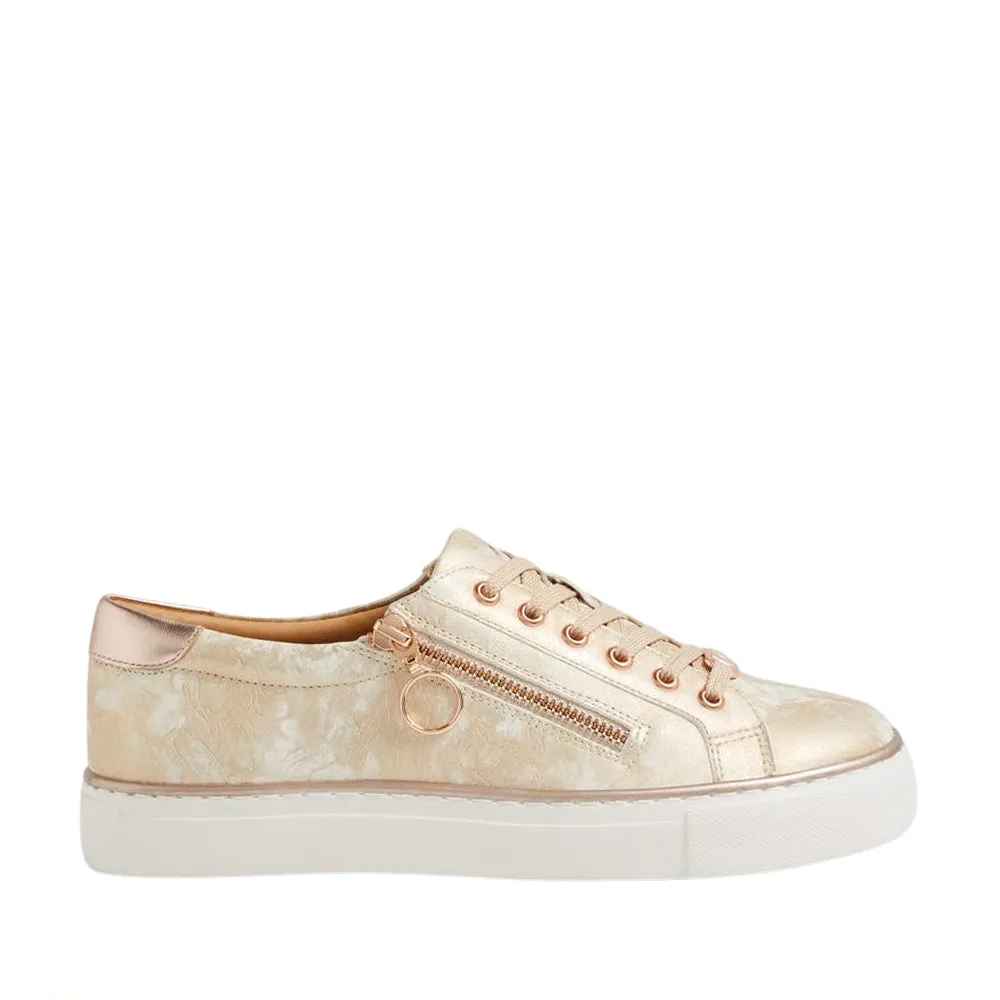 Padded ZIERA PAMELA SMUDGE METAL