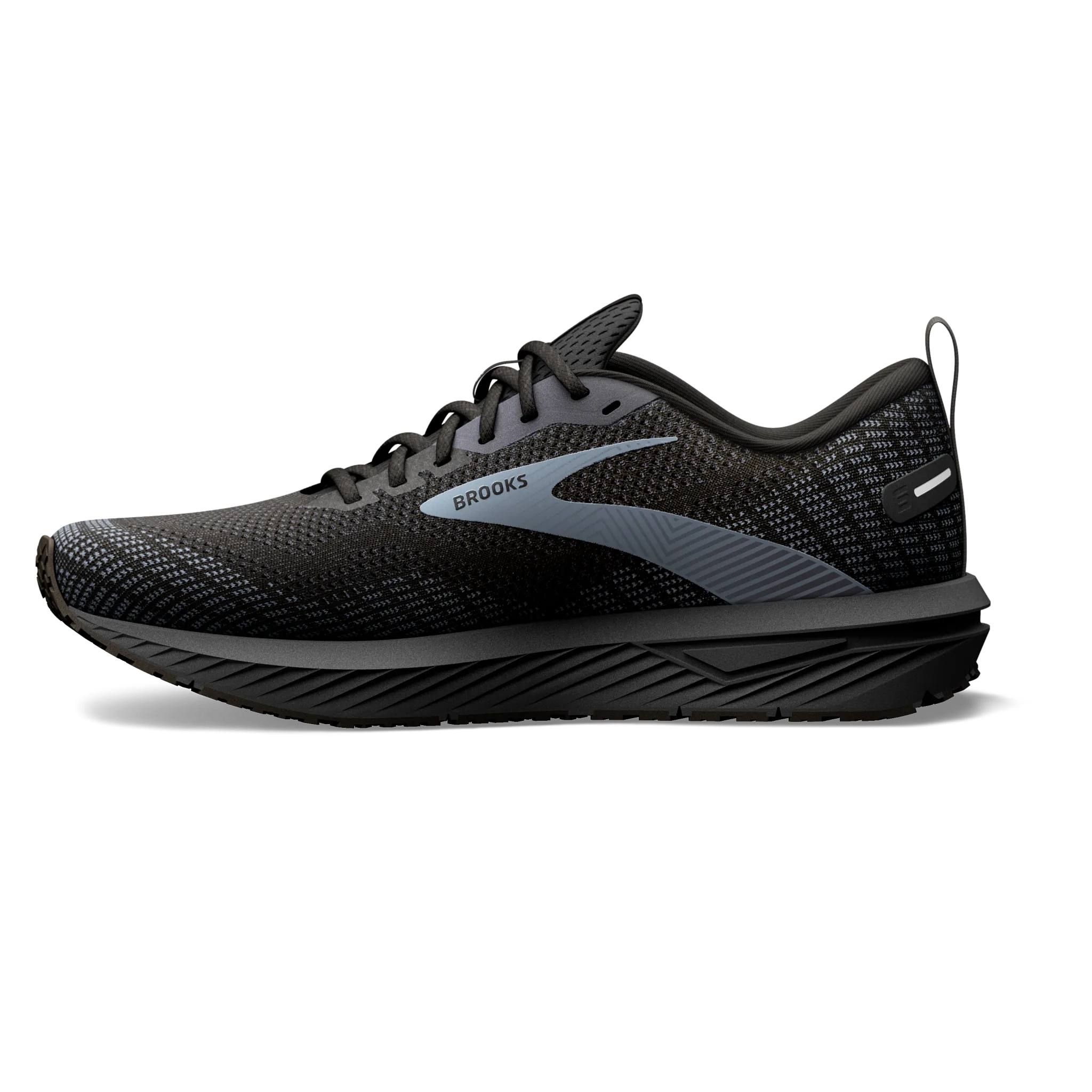 Men's Revel 6 running in a salt flat area shoes