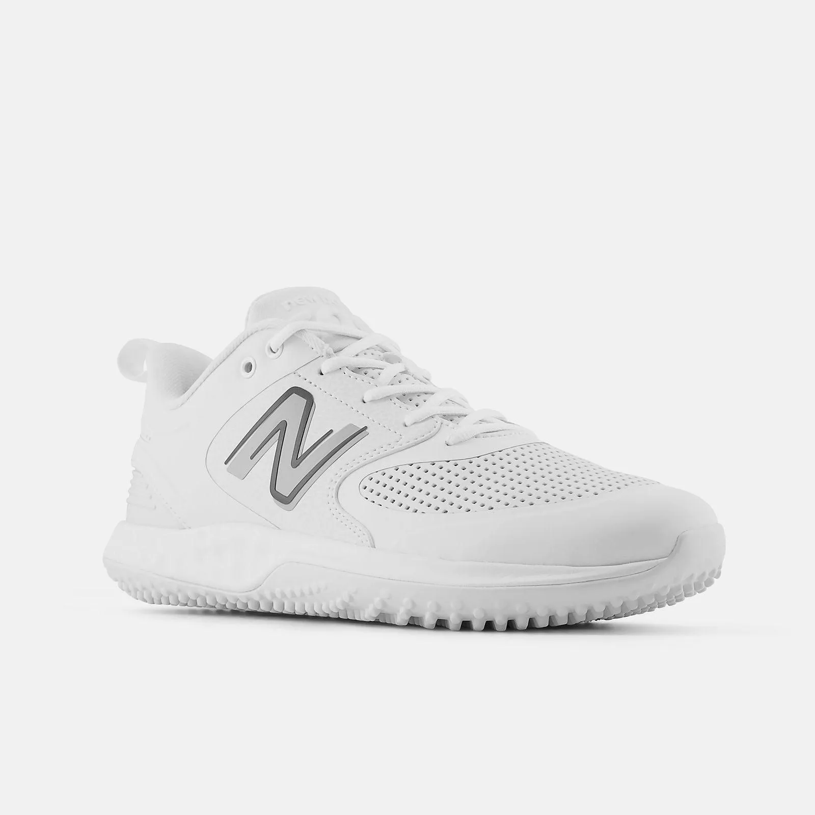 Ultra Cushion Maximum look New Balance Men's Fresh Foam 3000 V6 Turf Baseball Shoes - White - T3000SW6