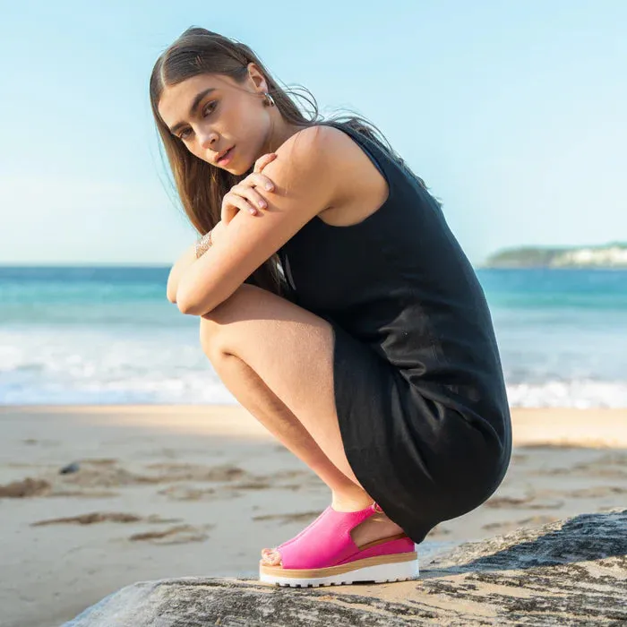 LE SANSA THUNDER PINK Easy To Wear Shoes Unisex Appeal