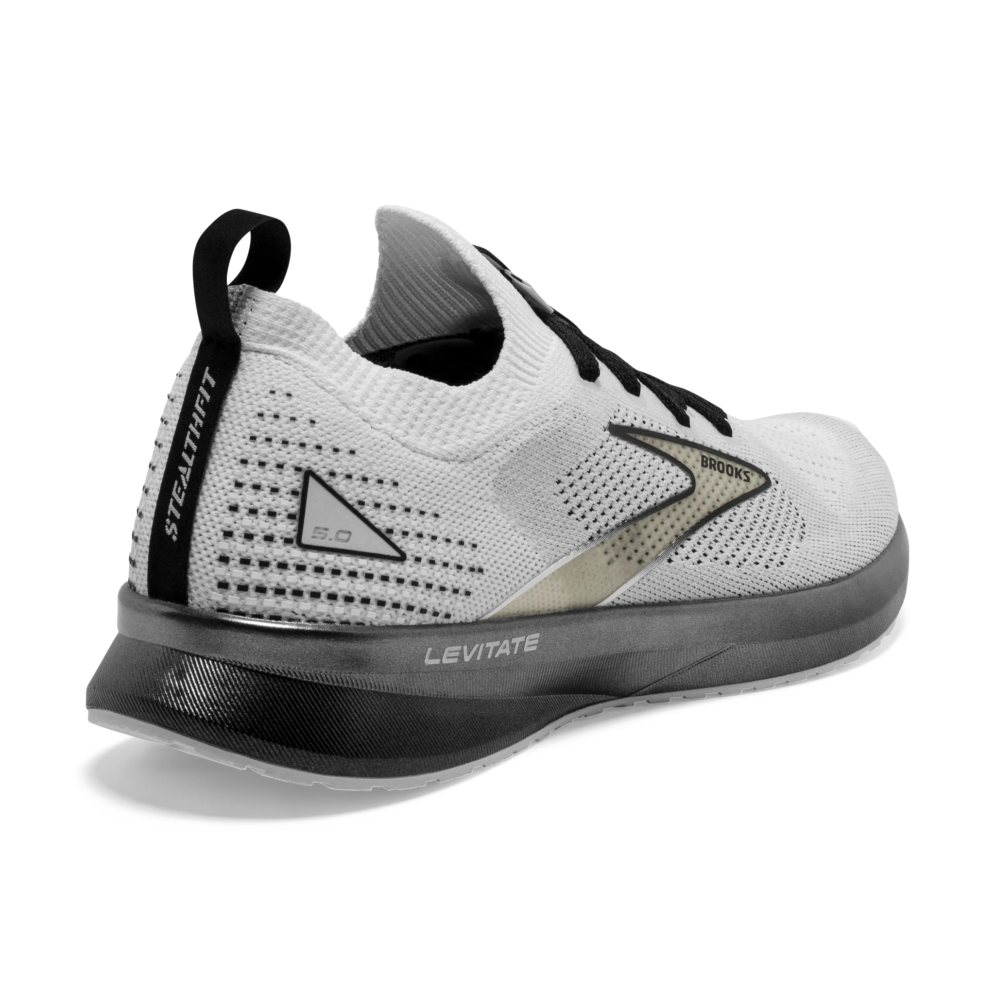 Men's Levitate StealthFit 5 running in a volcanic area shoes