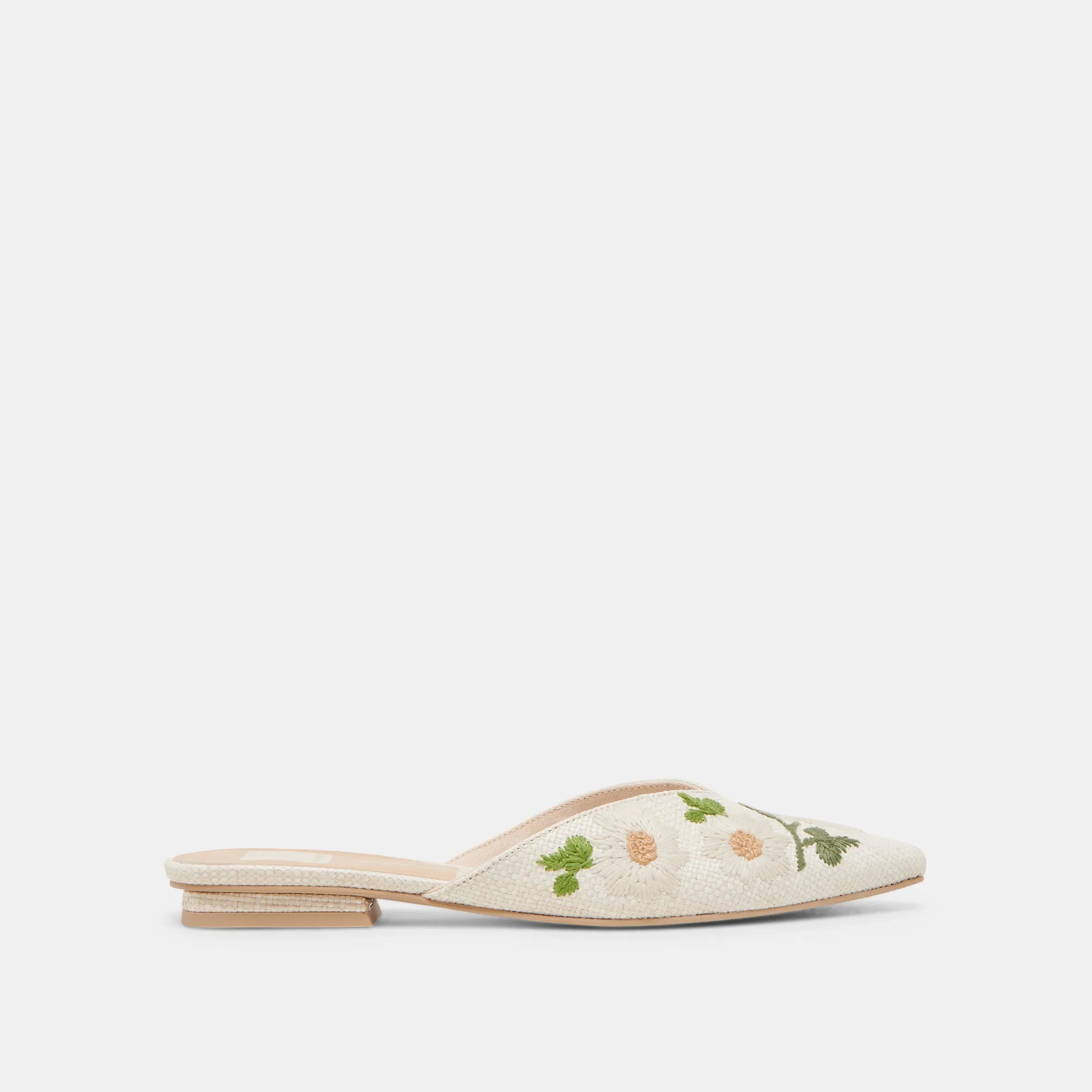 Soft Material Pack Safe ELM FLATS WHITE FLORAL RAFFIA