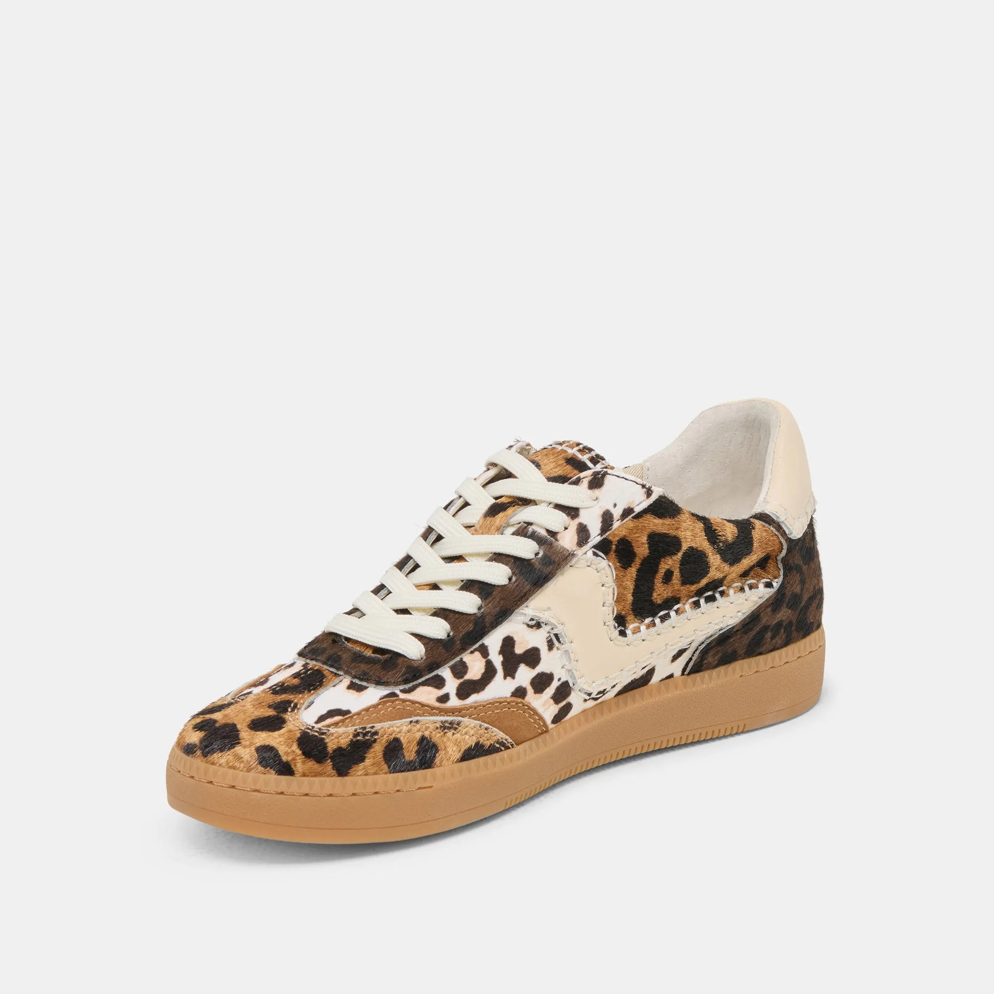 Grip Technology NOTICE STITCH SNEAKERS LEOPARD MULTI CALF HAIR