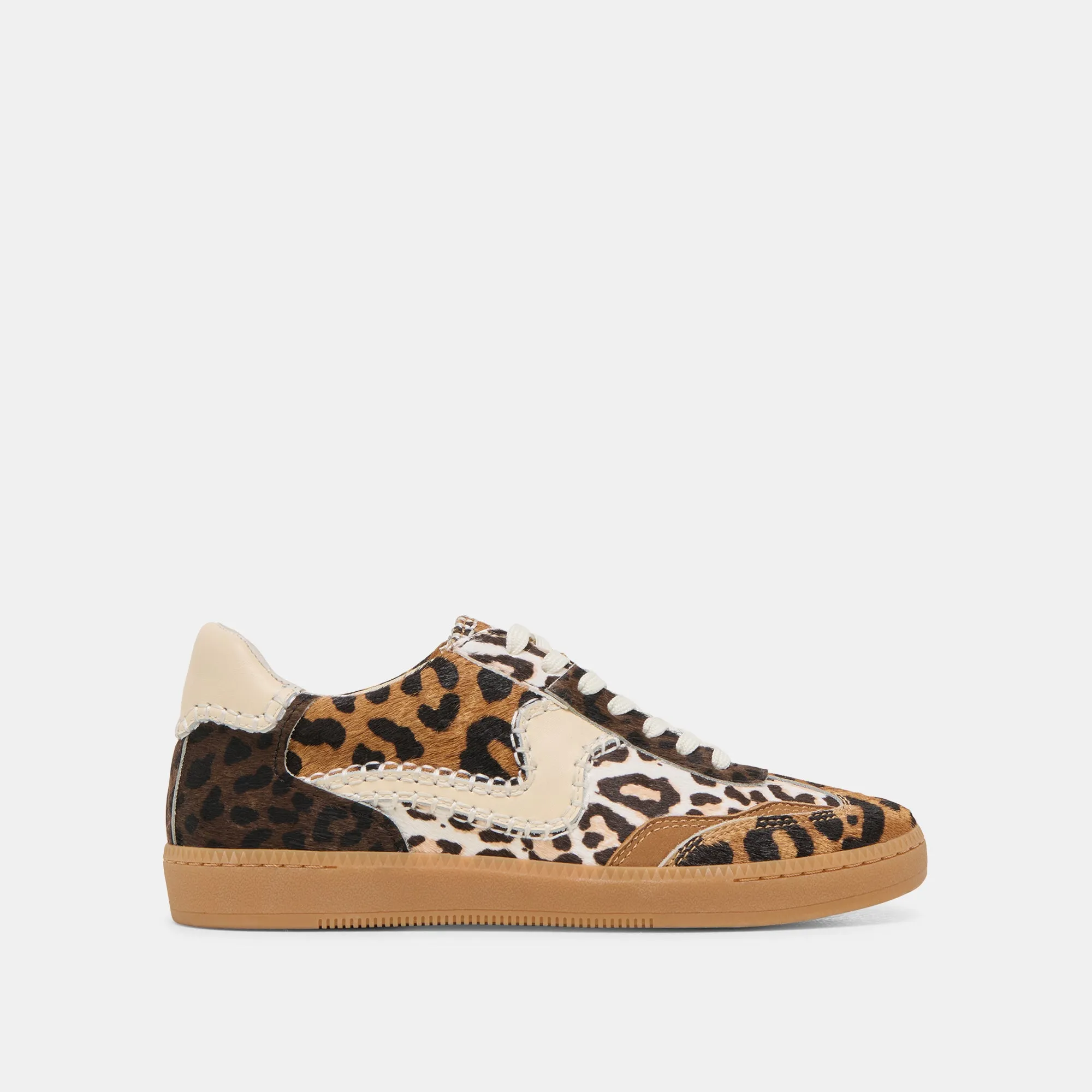 NOTICE STITCH SNEAKERS LEOPARD MULTI CALF HAIR Modern Outfit Foot Shape