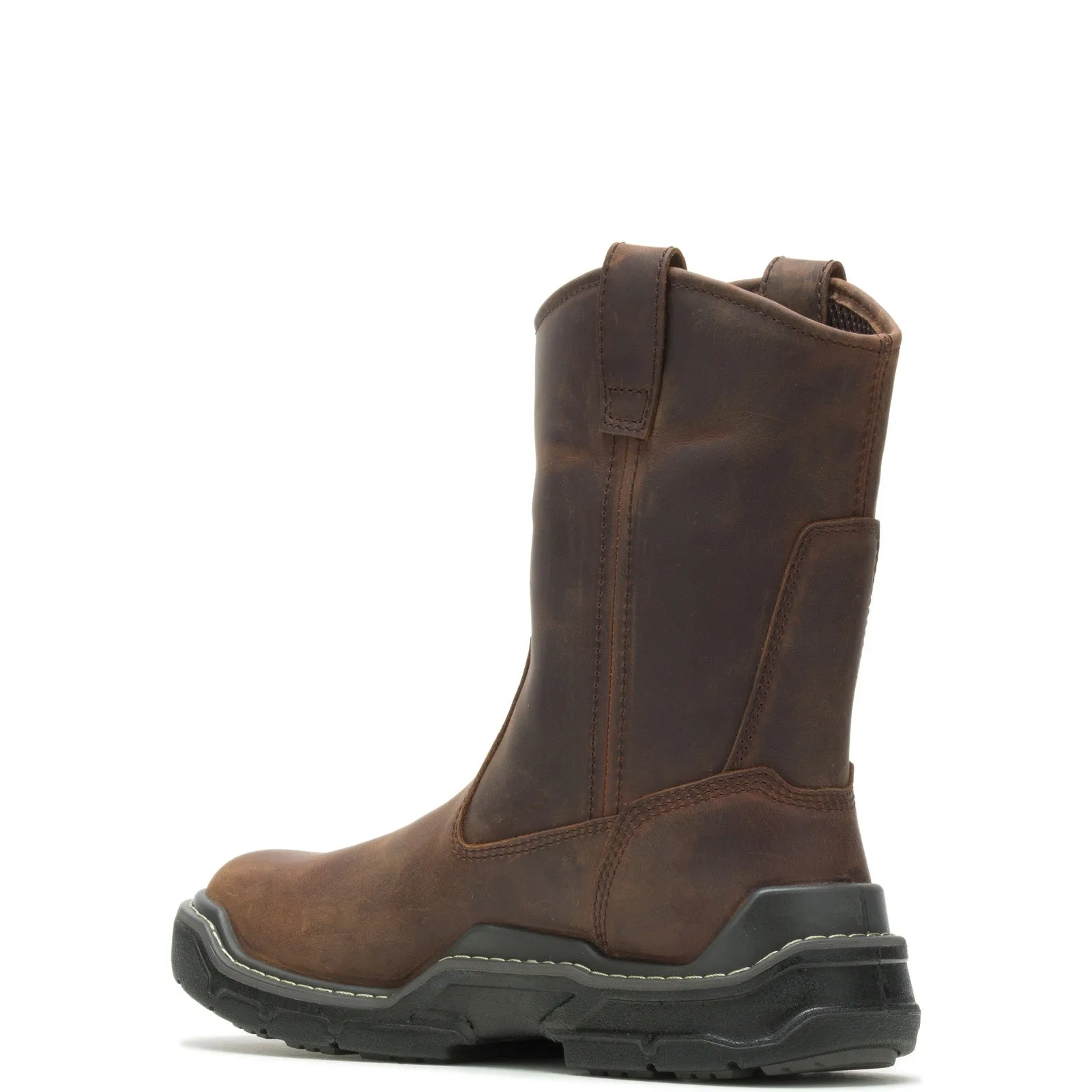 Wolverine Raider Durashocks WP 10" Wellington W210082 Mens Brown Work Boots Classic Color