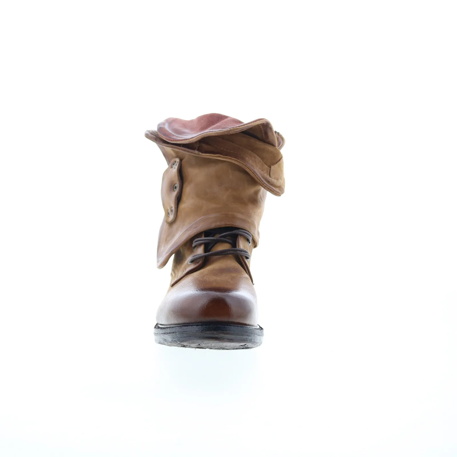 A.S. 98 Simon Womens Brown Leather Zipper Casual Dress Boots Art Gallery athlete