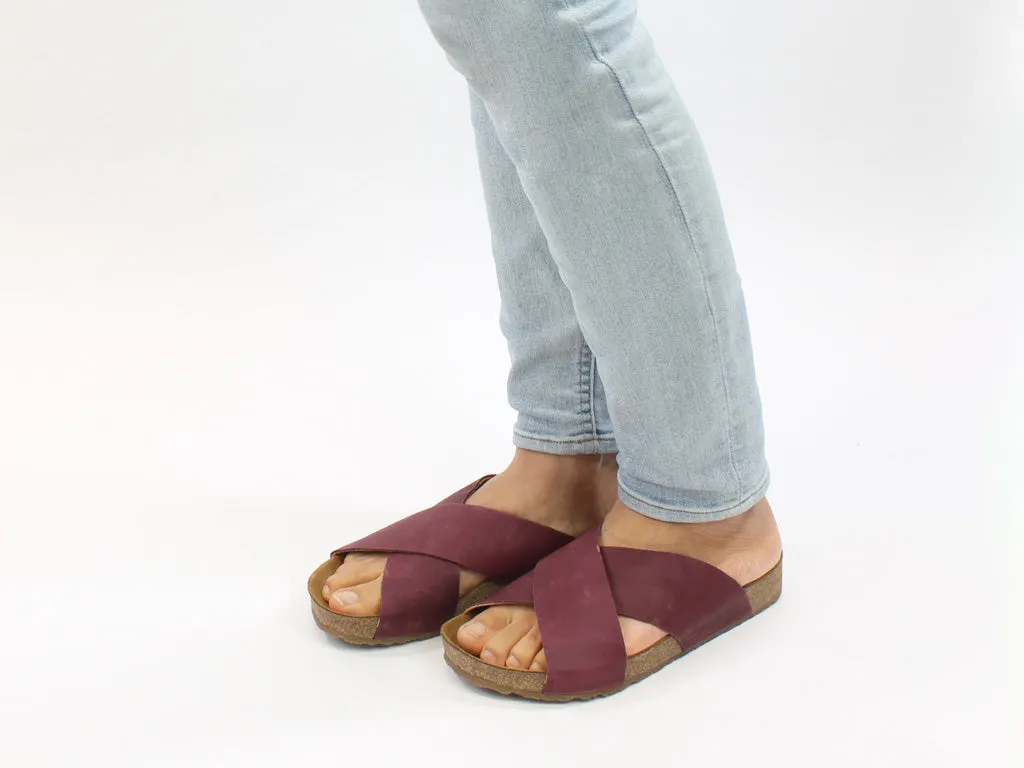 Haflinger Sandals Mio Country Bordeaux Daily Essential Sky View
