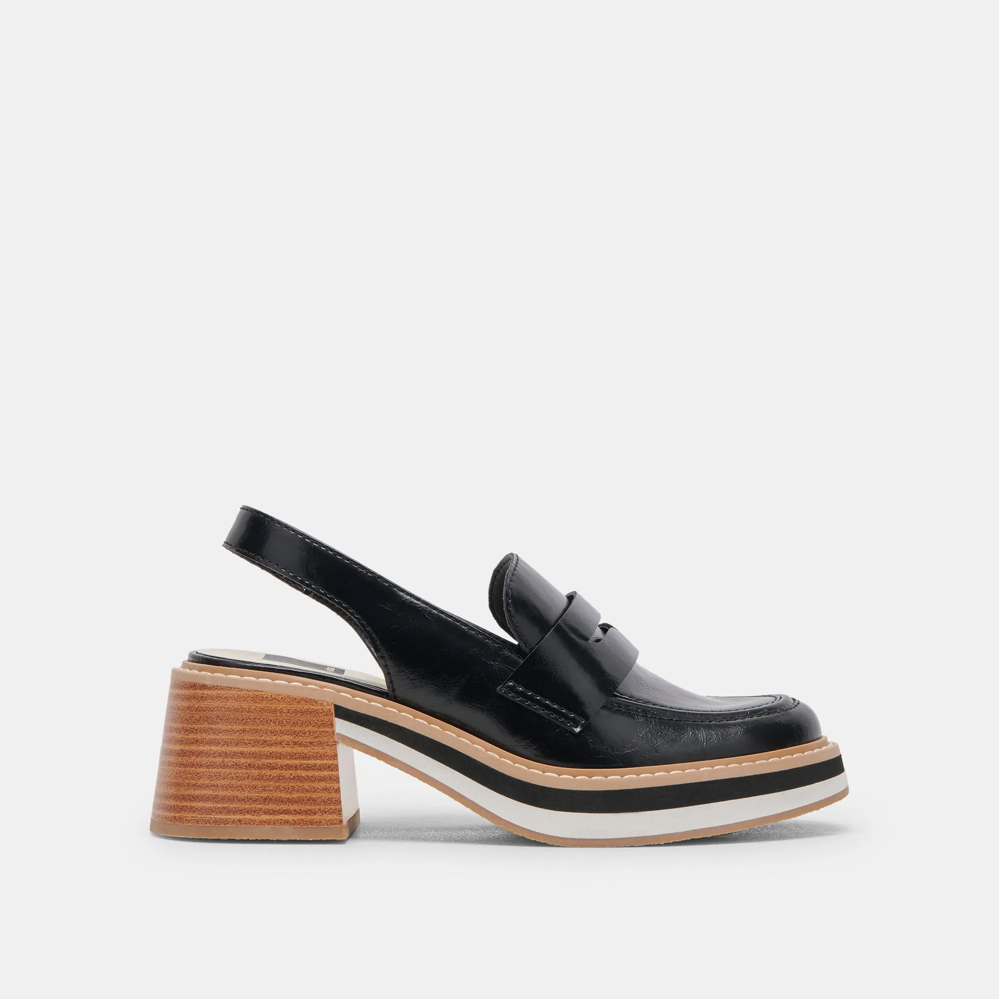 Petal Step Yoga Glow HATTIE LOAFERS BLACK STELLA - re:vita