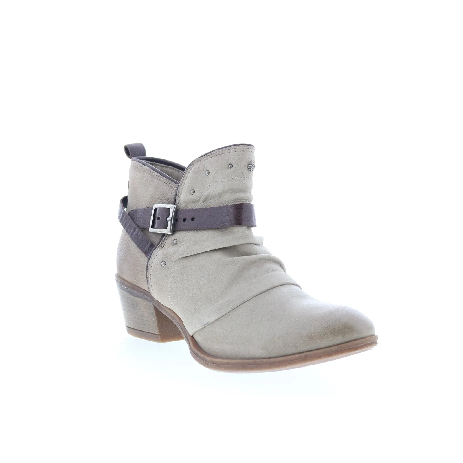 Miz Mooz Karima Womens Gray Leather Zipper Ankle & Booties Boots Quality craftsmanship