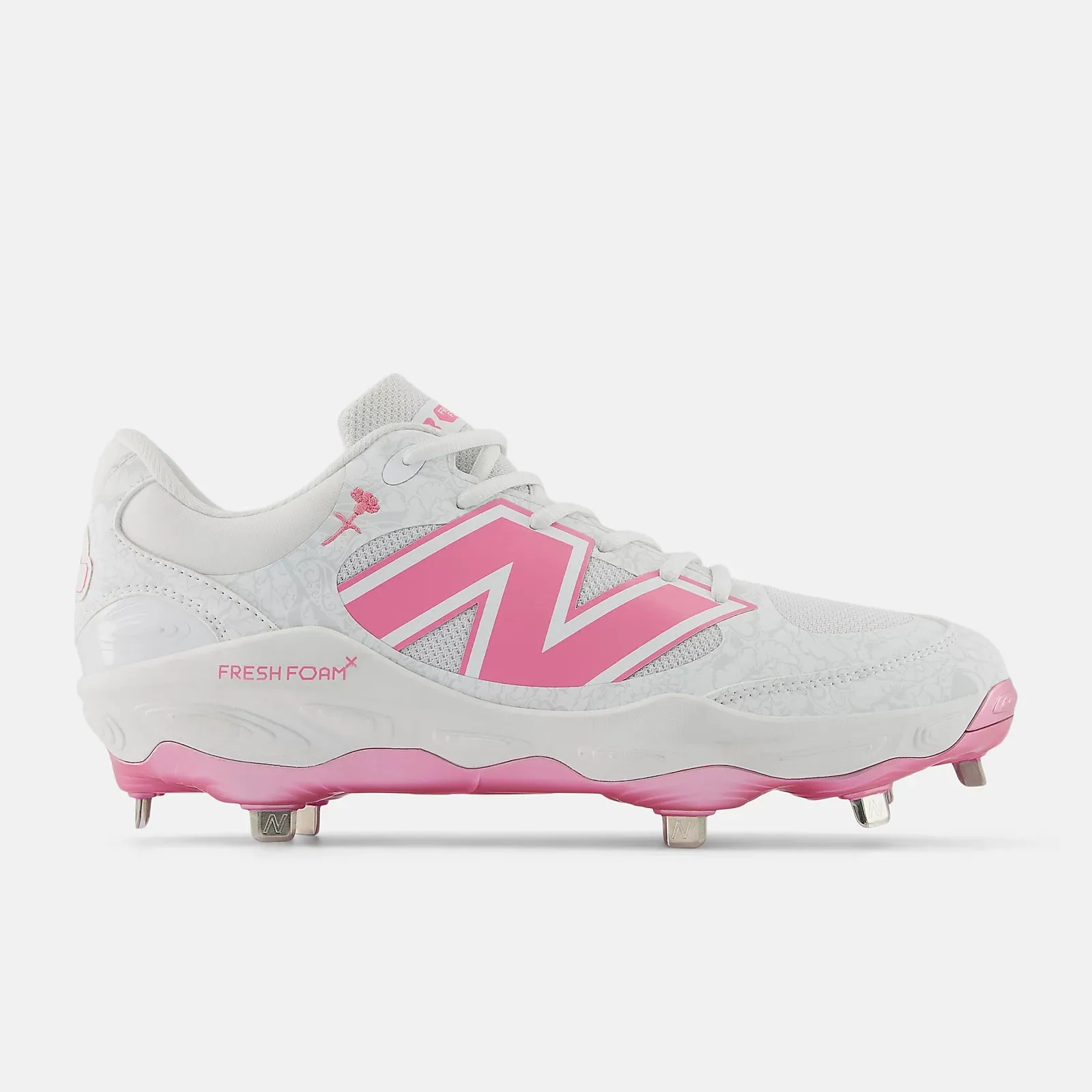 New Balance Men's Fresh Foam X 3000 v7 Metal Baseball Cleats - Mothers Day - L3000MD7 Stylish Stripes Unbeatable flexibility
