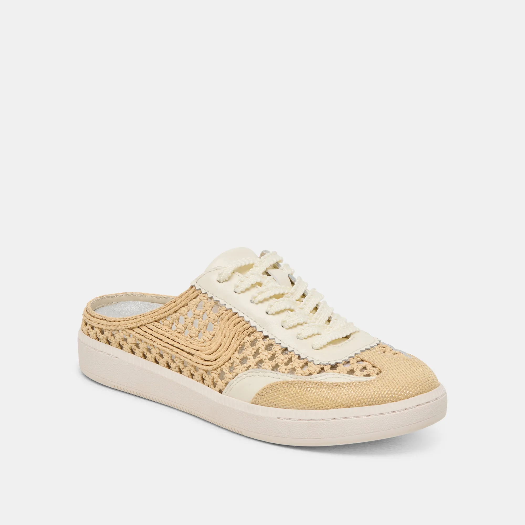 NOTICE SLIDE WOVEN SNEAKERS LT NATURAL WOVEN RAFFIA Nordic Tone