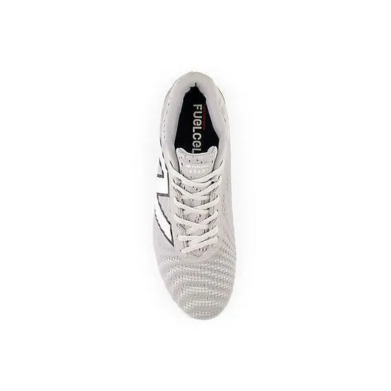 Active Performance New Balance Men's FuelCell 4040 V7 Metal Baseball Cleats - Raincloud / Optic White - L4040TG7