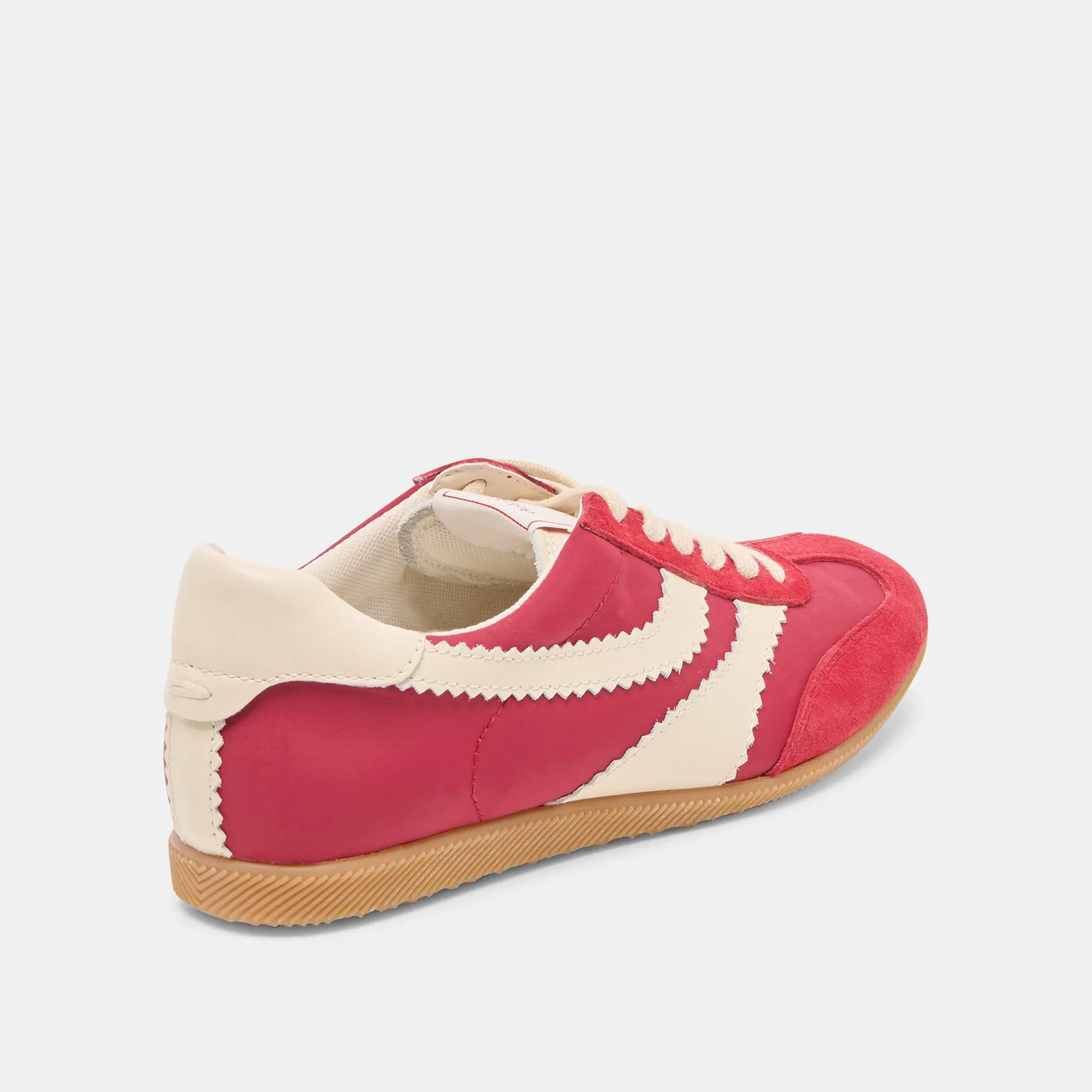 LIMIT SNEAKERS CRIMSON NYLON Stretchy sole