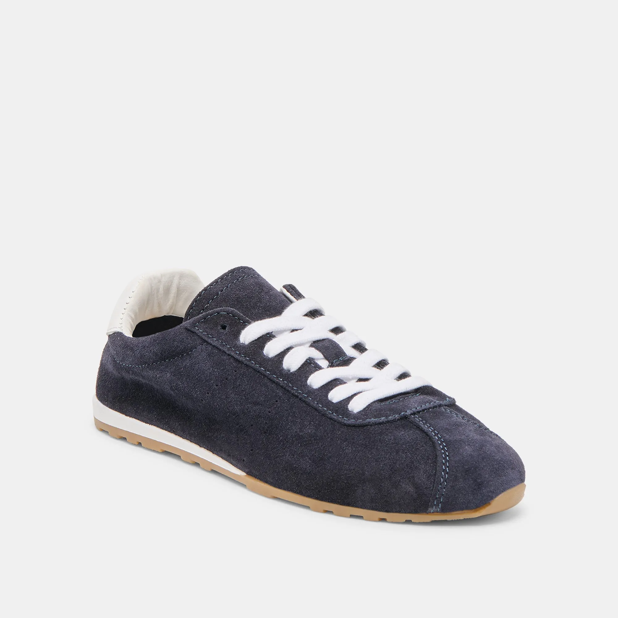 SERINA SNEAKERS NAVY SUEDE Stable Footing Structured performance