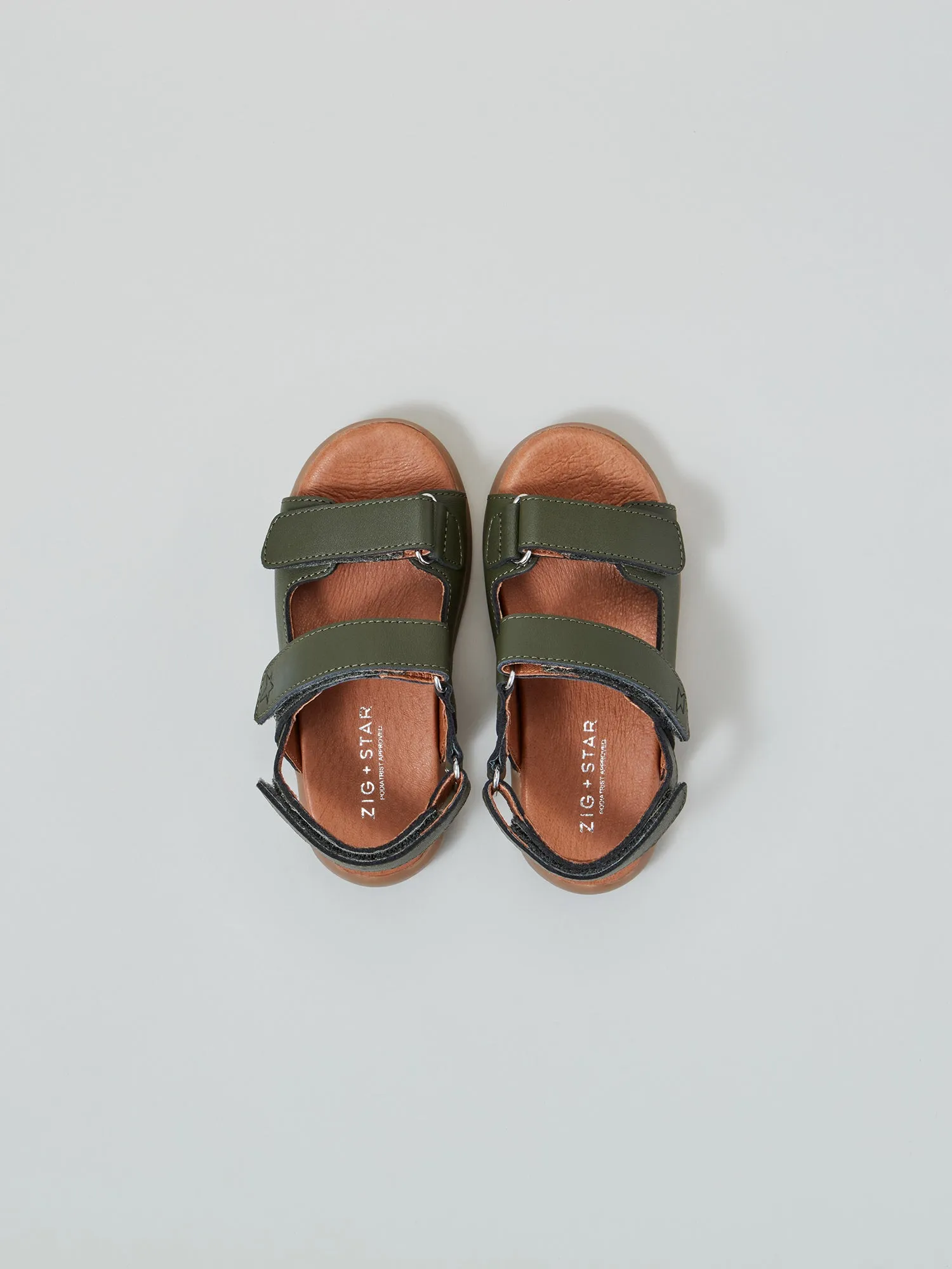 Marina Mood Solar Infant Strap Sandal Khaki