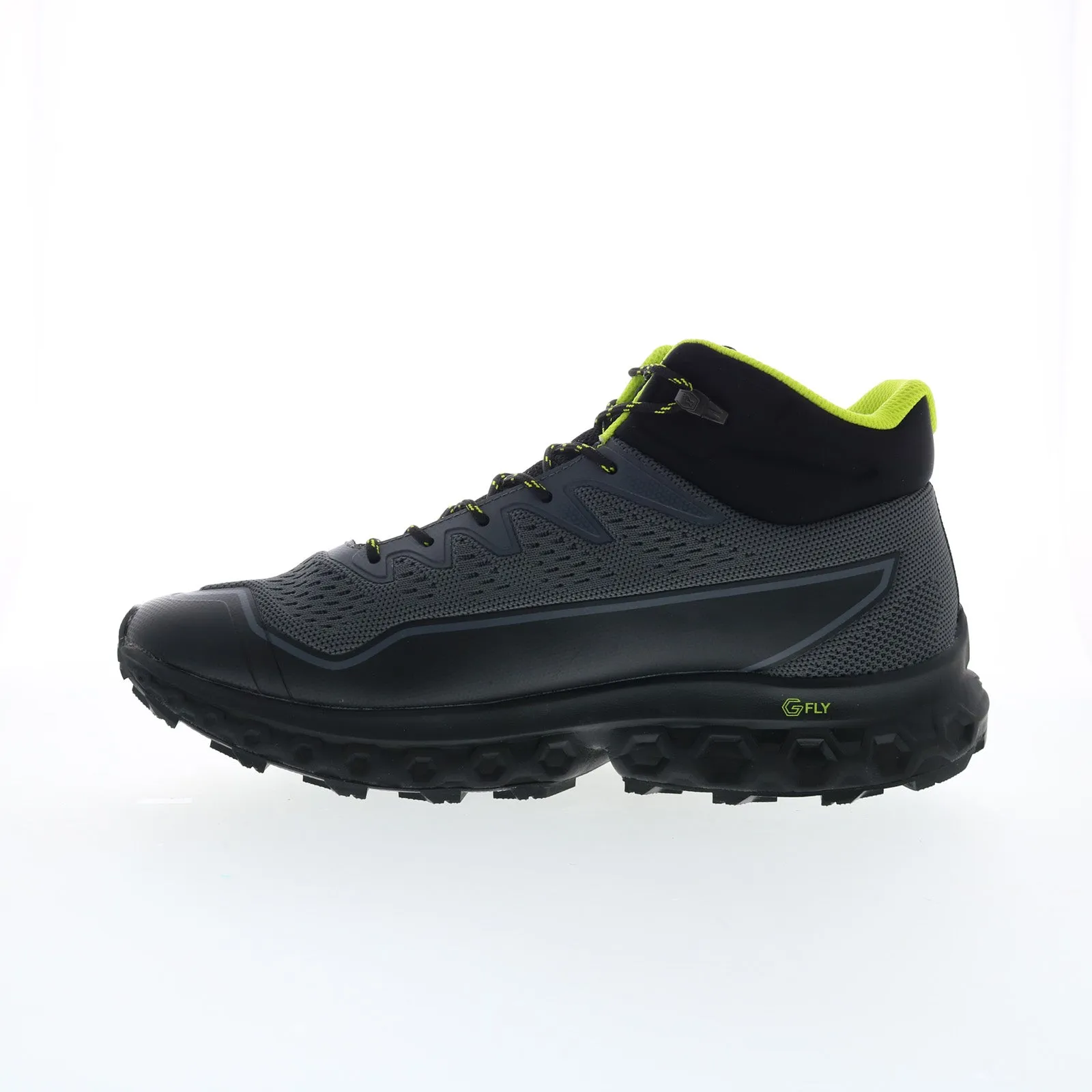 Inov-8 RocFly G 390 000995-GYBKYW Mens Black Mesh Lace Up Hiking Boots Multi-Function Wear