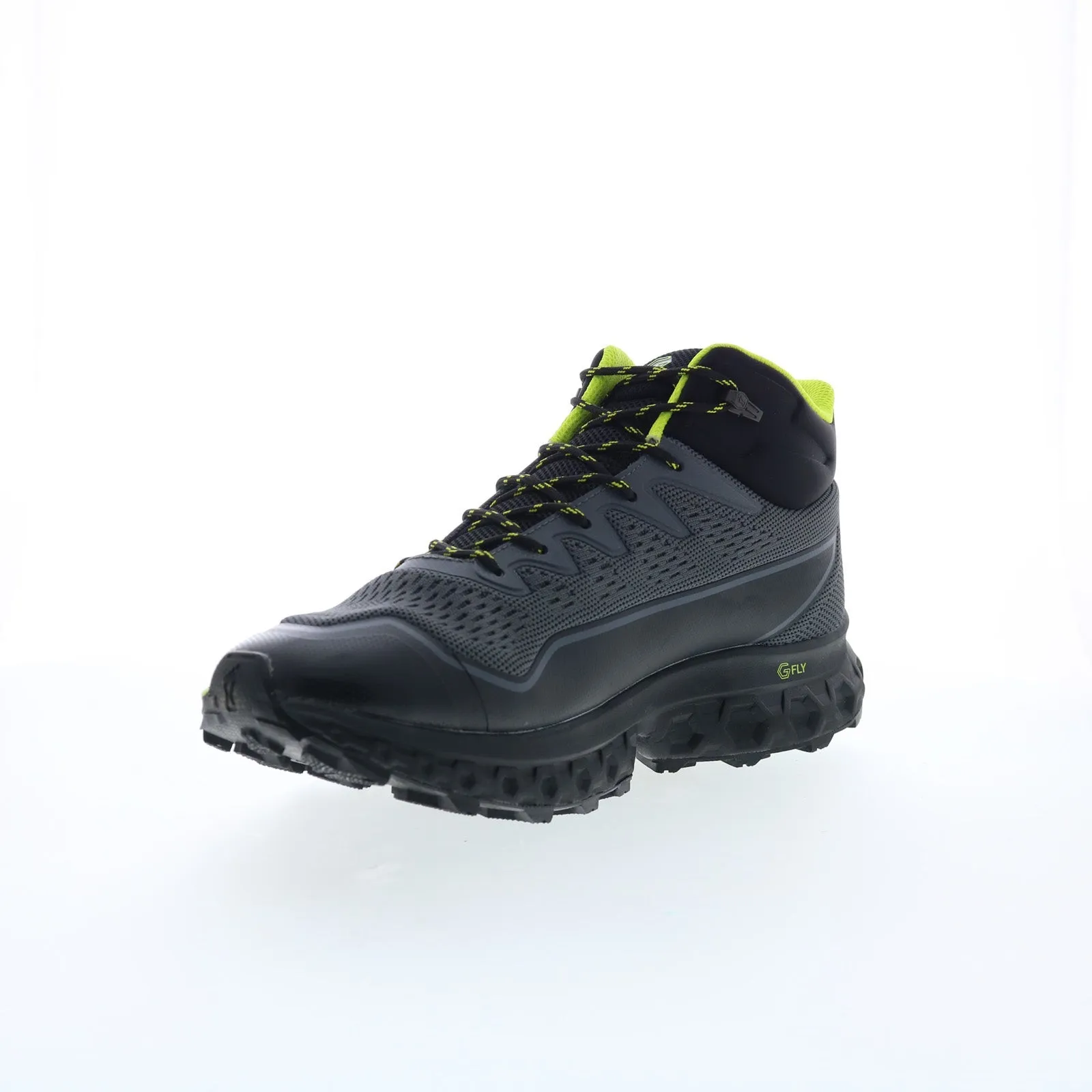 Outdoor Utility Compact Frame Inov-8 RocFly G 390 000995-GYBKYW Mens Black Mesh Lace Up Hiking Boots