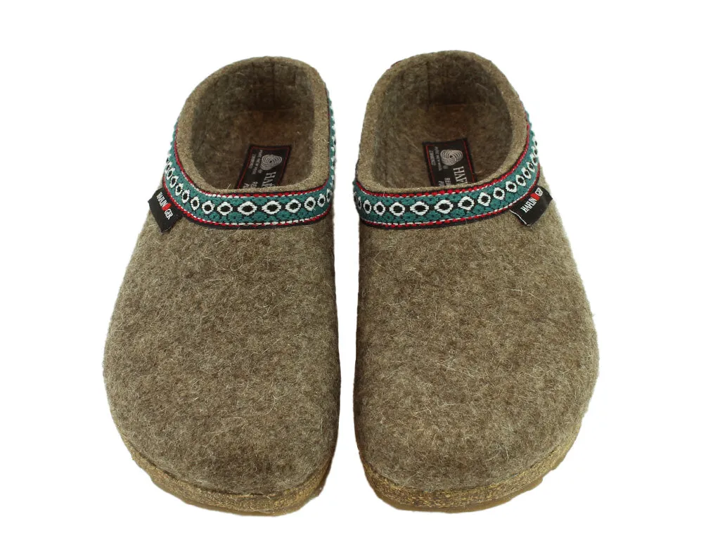 Court Fast Haflinger Clogs Grizzly Franzl Torf
