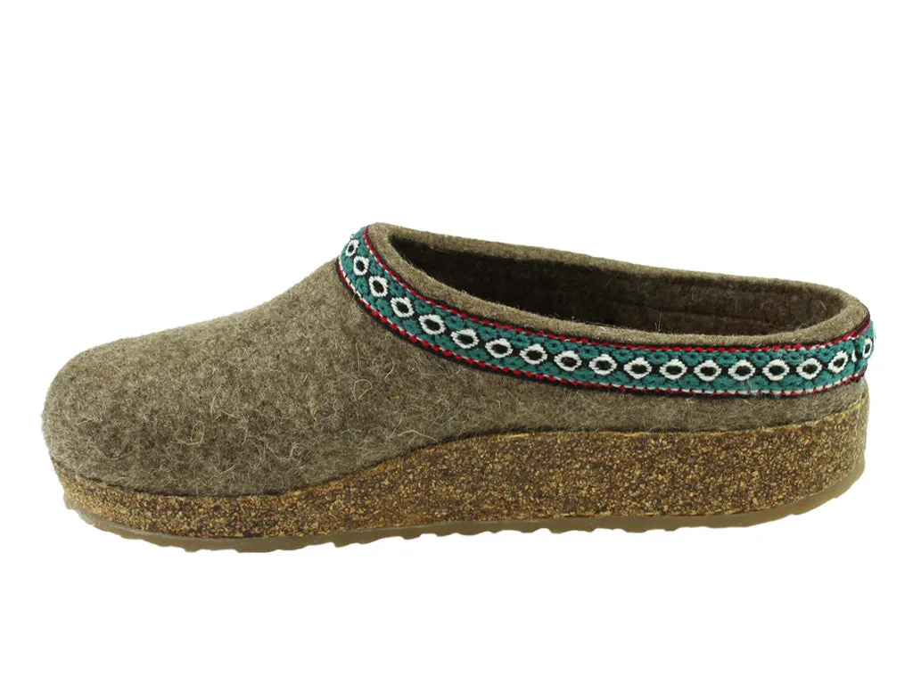 Curve Hug Stone Grip Haflinger Clogs Grizzly Franzl Torf