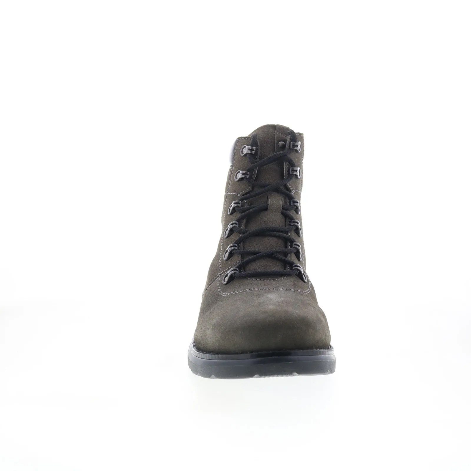 Dingo Traffic Zone Lace-Up DI-308 Mens Gray Suede Casual Dress Boots On-the-Go Wear All terrain