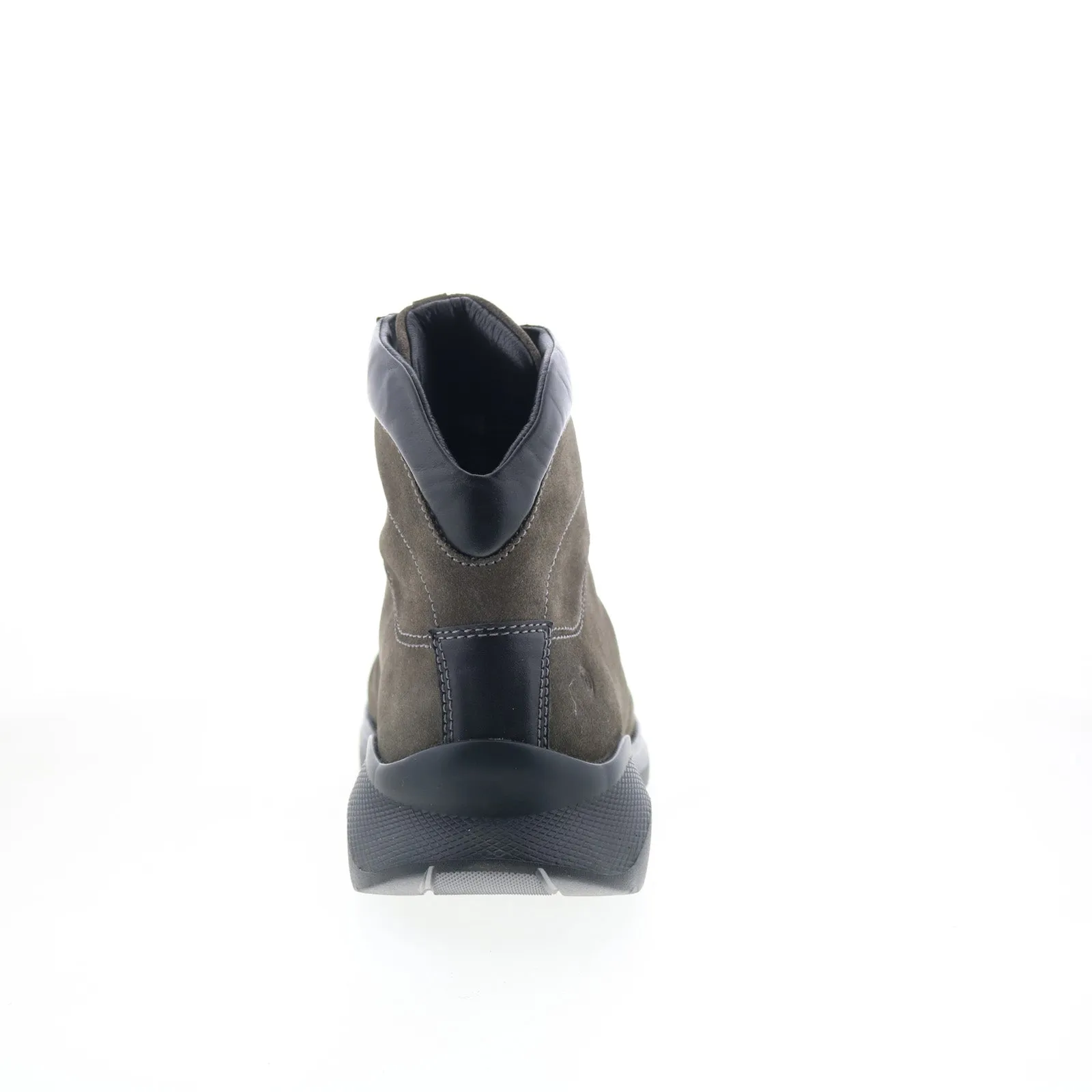 Breathable fabric Smooth Form Dingo Traffic Zone Lace-Up DI-308 Mens Gray Suede Casual Dress Boots