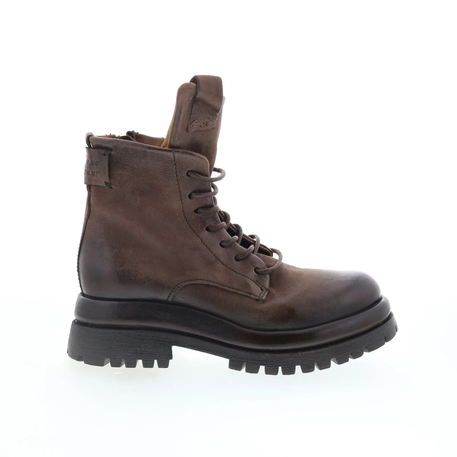 A.S. 98 Dillie Womens Brown Leather Lace Up Casual Dress Boots Soft Leather urban commuting