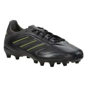 Stamina Build adidas Copa Pure III League Firm Ground/Multiple Ground Soccer Cleats (Black/Lucid Lemon)