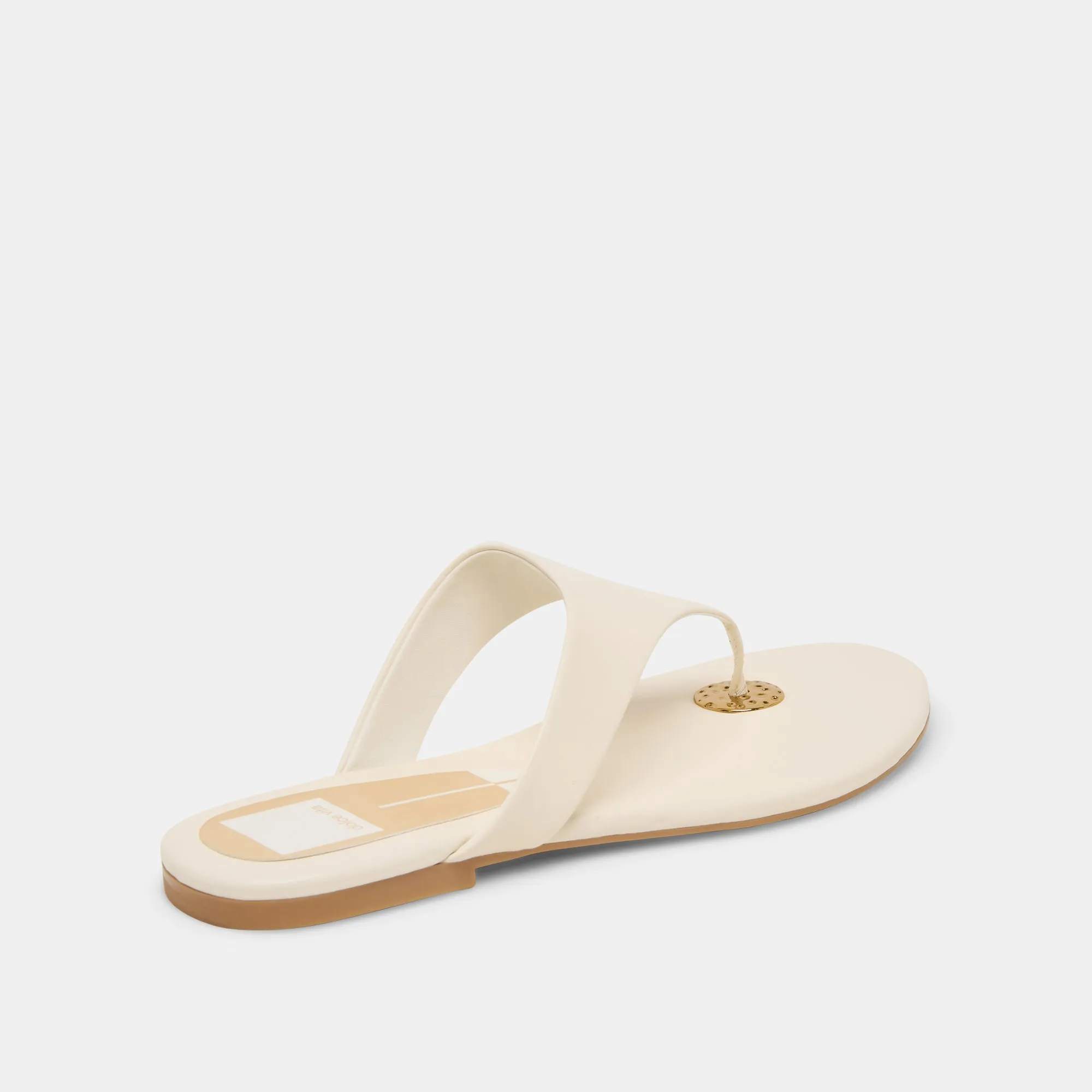 Outdoor Walking Comfort KITTLE SANDALS OFF WHITE LEATHER