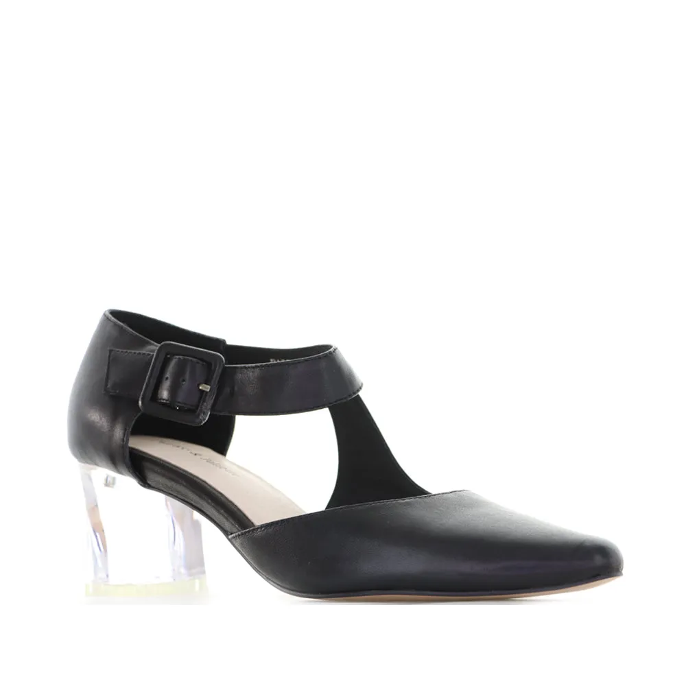 Smart Comfort DJANGO & JULIETTE HAPPIE BLACK/CLEAR HEEL