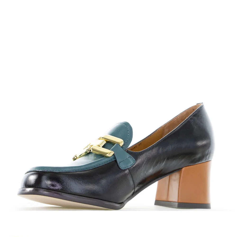 BRESLEY ALICAT BLACK GREEN Mature Chic