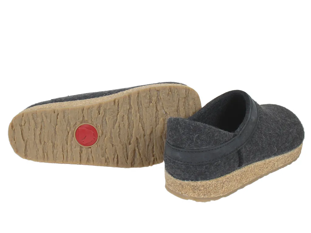 Haflinger Clogs Grizzly Buffalo Graphite Action Fast Active Day