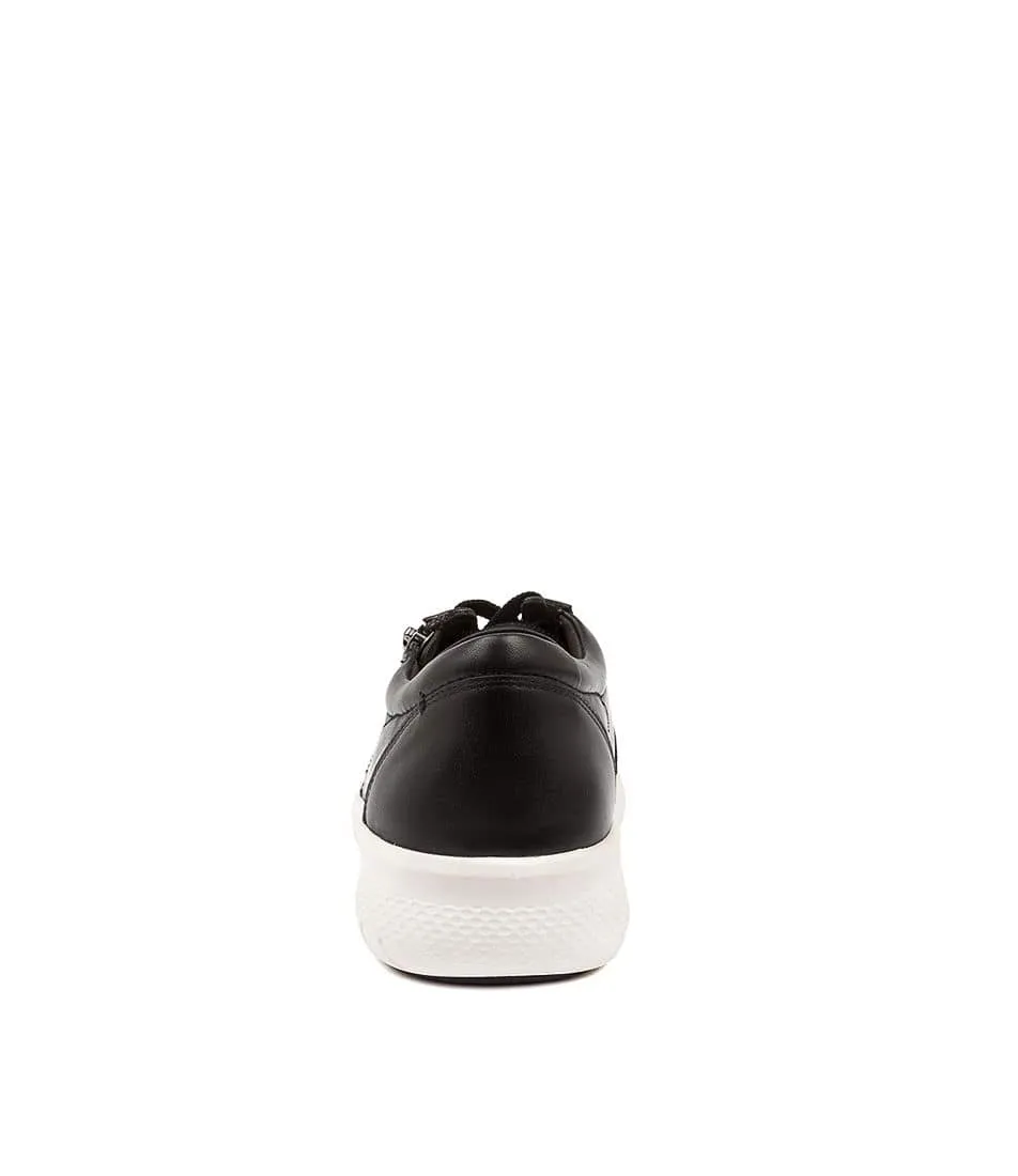 ZIERA SOLAR BLACK WHITE SOLE Breathable Lining