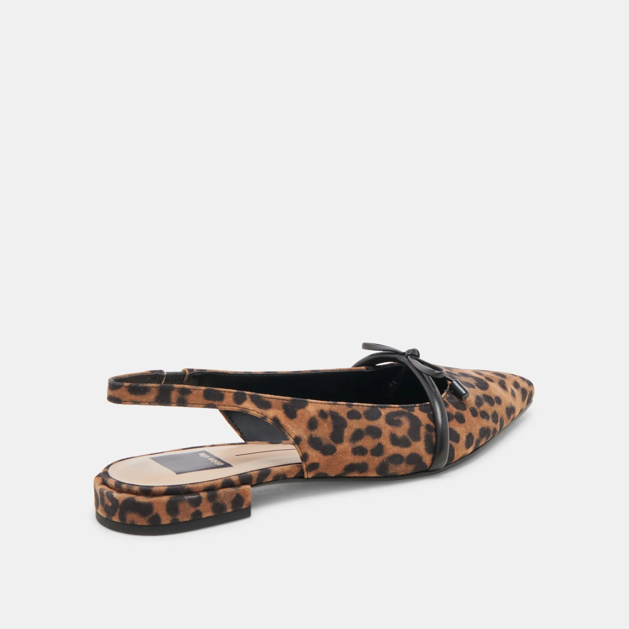 PAYGE FLATS LEOPARD SUEDE Bay Glow Non Slip
