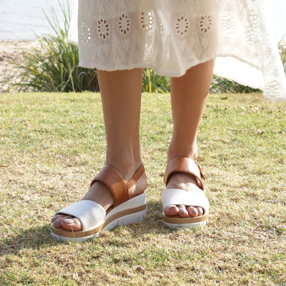 Secure Wrap LE SANSA TESS WHITE TAN