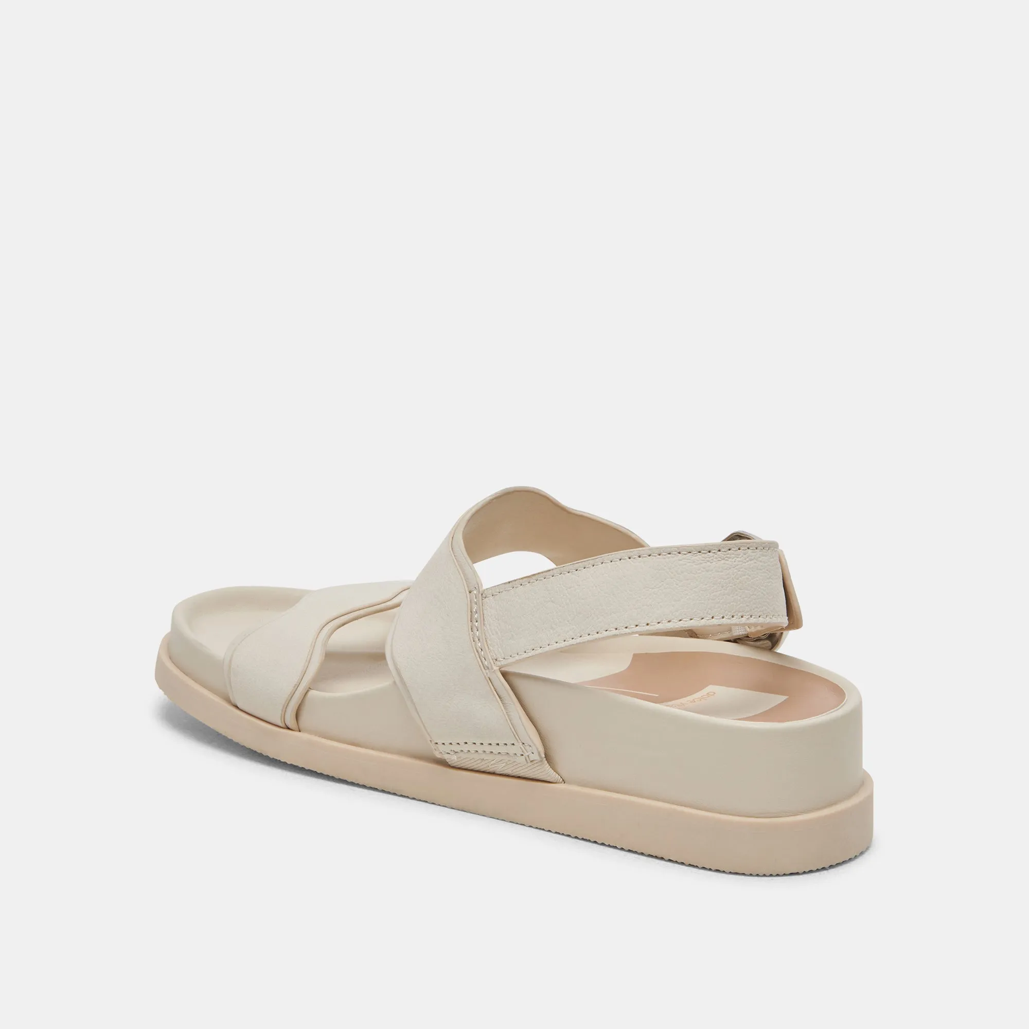 SINDY SANDALS IVORY NUBUCK Minimal Feel