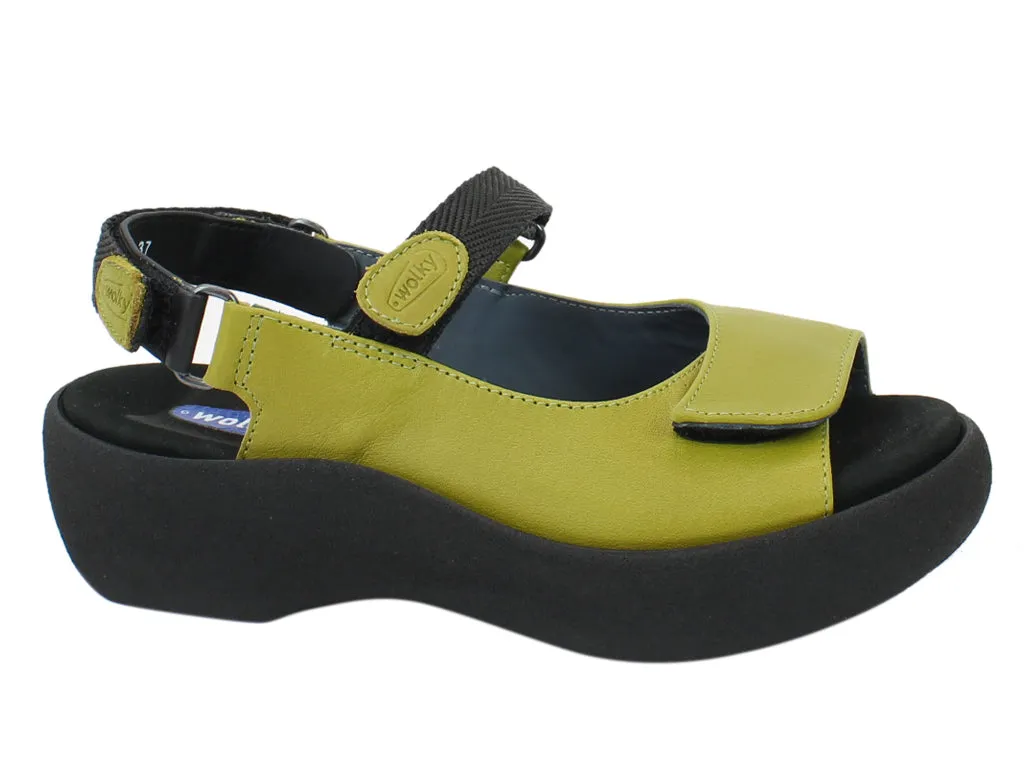 Daily Support Wolky Sandals Jewel Olive