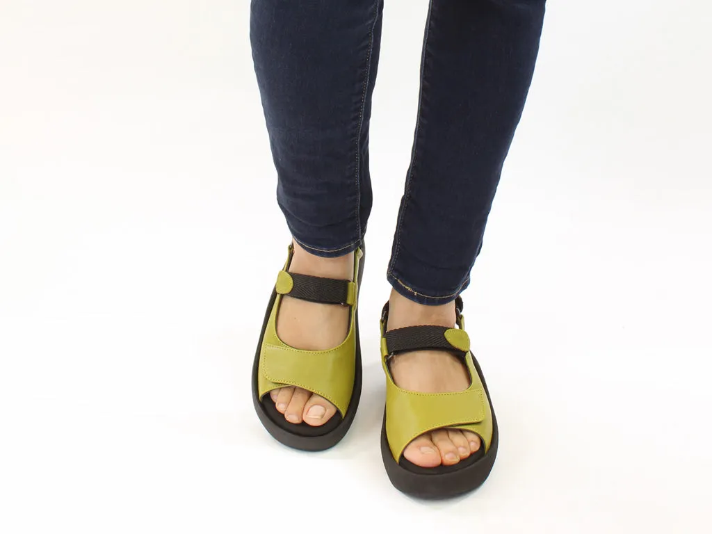 Red Bold Wolky Sandals Jewel Olive