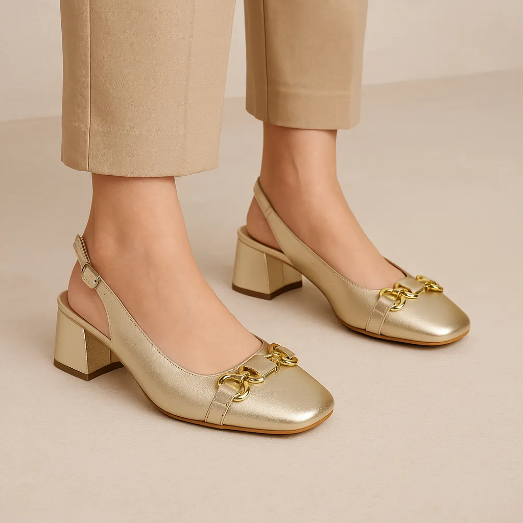 BRESLEY SANCHO GOLD Stylish Adventure Footwear