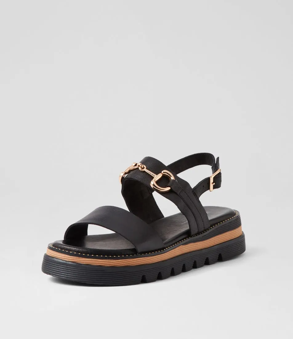 Walk Flow Toe Space DJANGO & JULIETTE SABRI BLACK