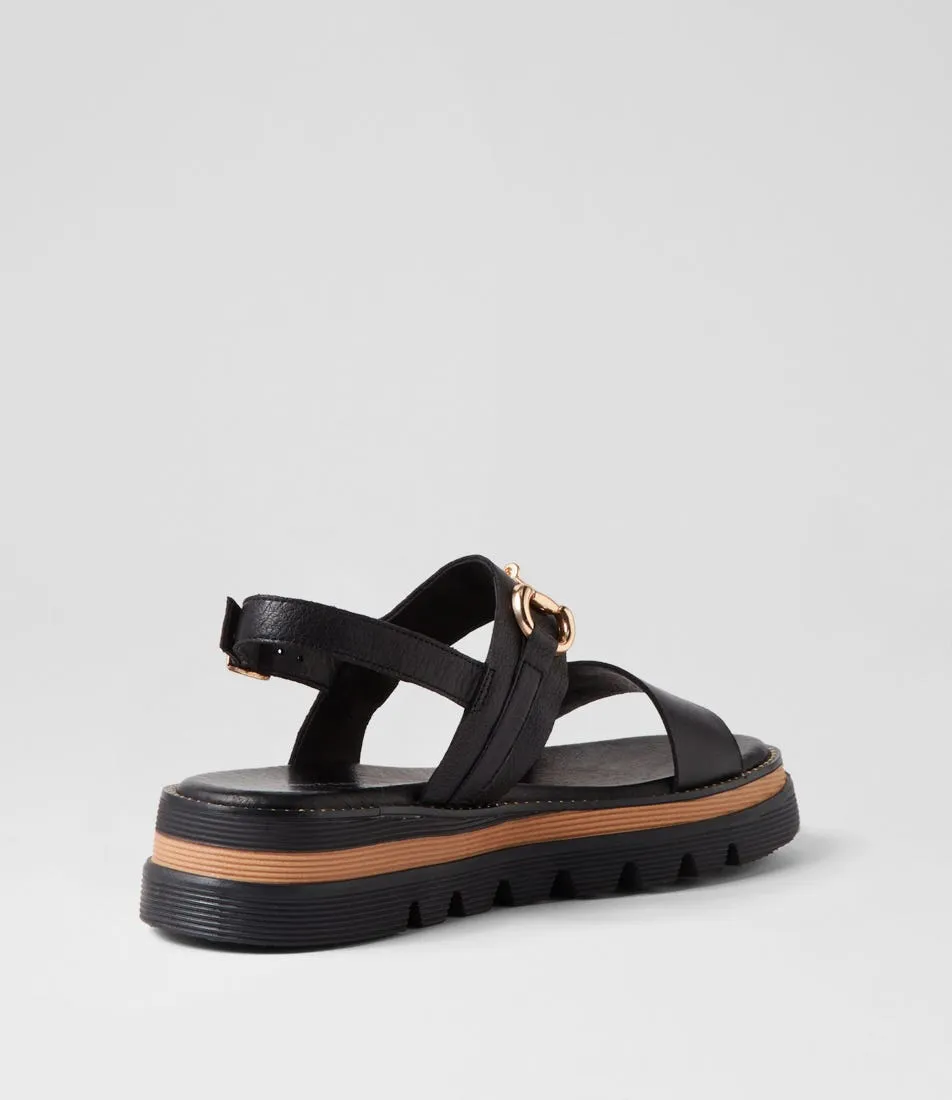 Minimal Feel Flexible Outdoor Shoes DJANGO & JULIETTE SABRI BLACK