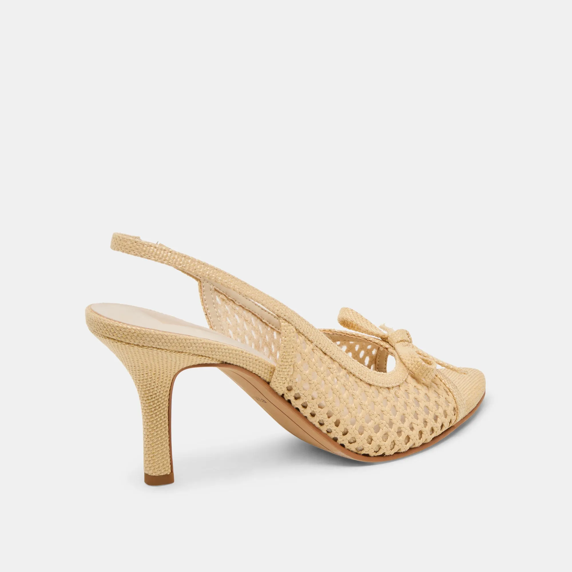 Romantic Heels Trendy Platform Heels MORELA HEELS NATURAL RAFFIA