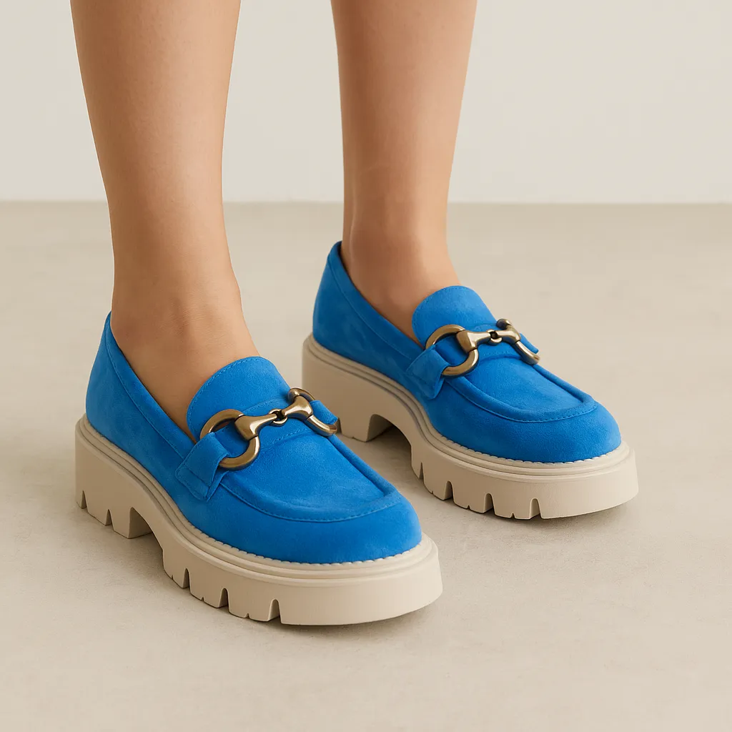 Comfort Fit Travel All Purpose TAMARA LONDON PARGO TEAL SUEDE